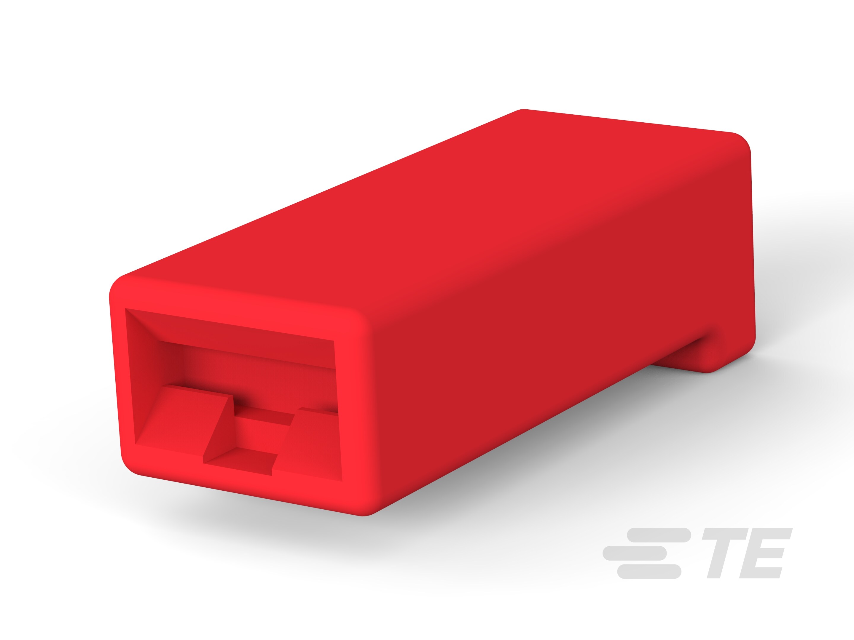 FF 250 REC HSG 1P NYLON RED-480054-5