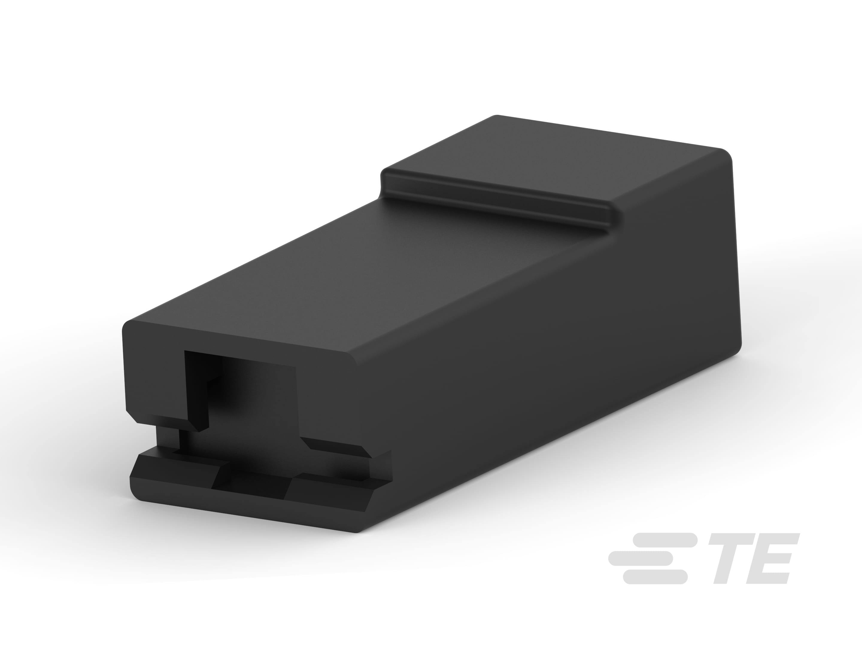 250 FASTON HSG. REC 1P BLACK-480416-2