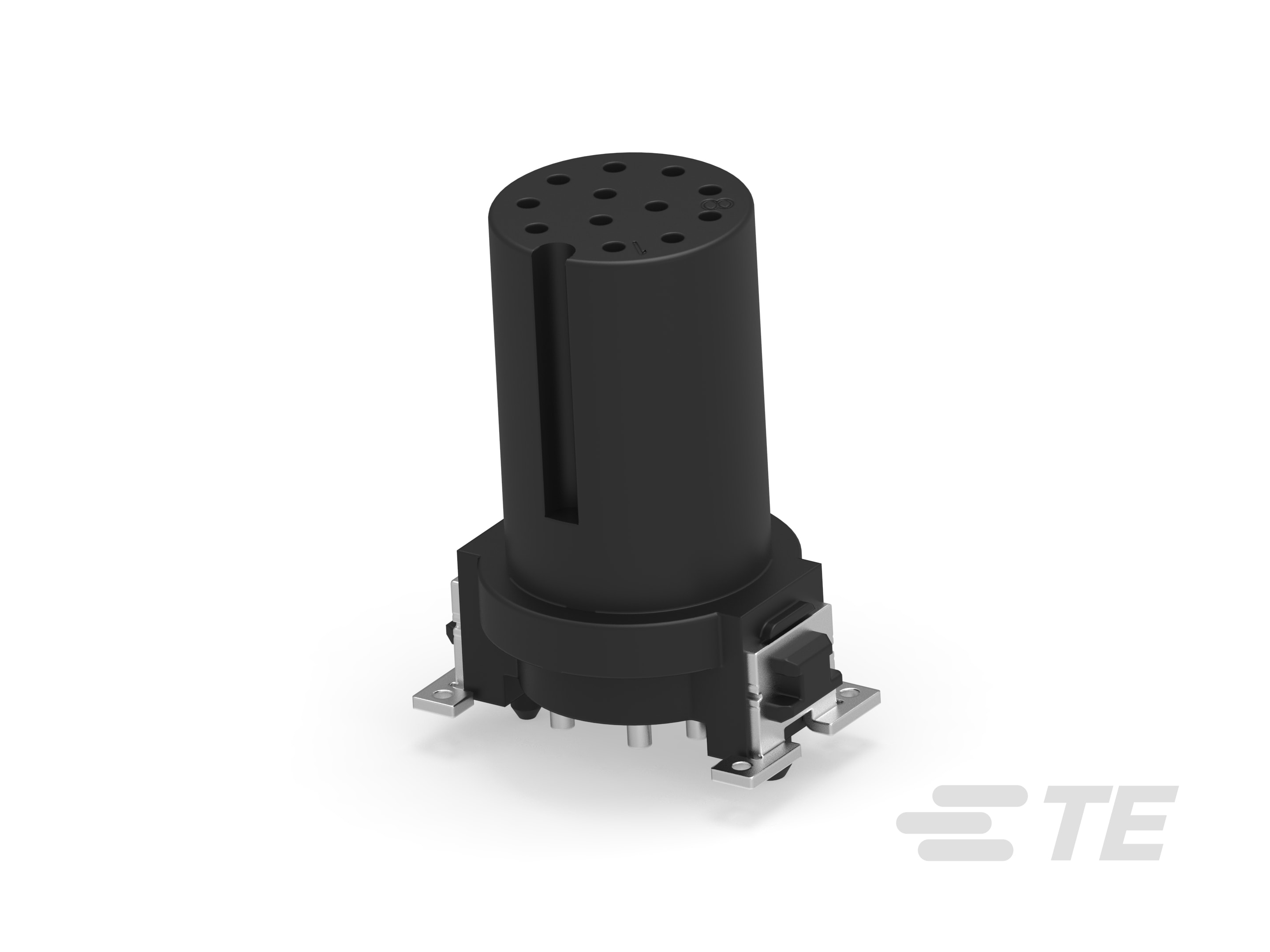 M12 FEMALE, A CODE, 12P, 17MM SMT-484074-E