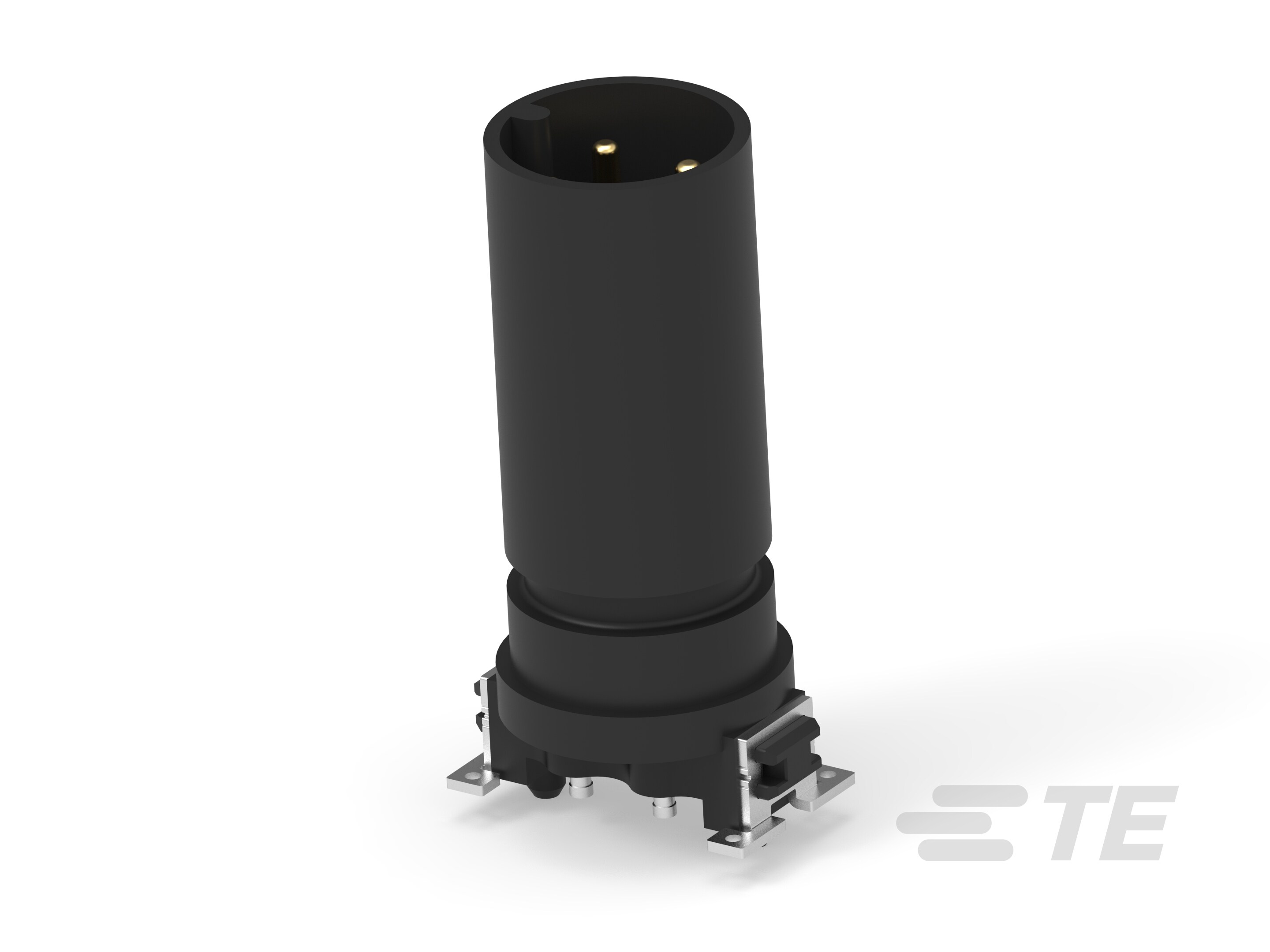M12 MALE, A CODE, 4P, 17MM SMT-494020-E