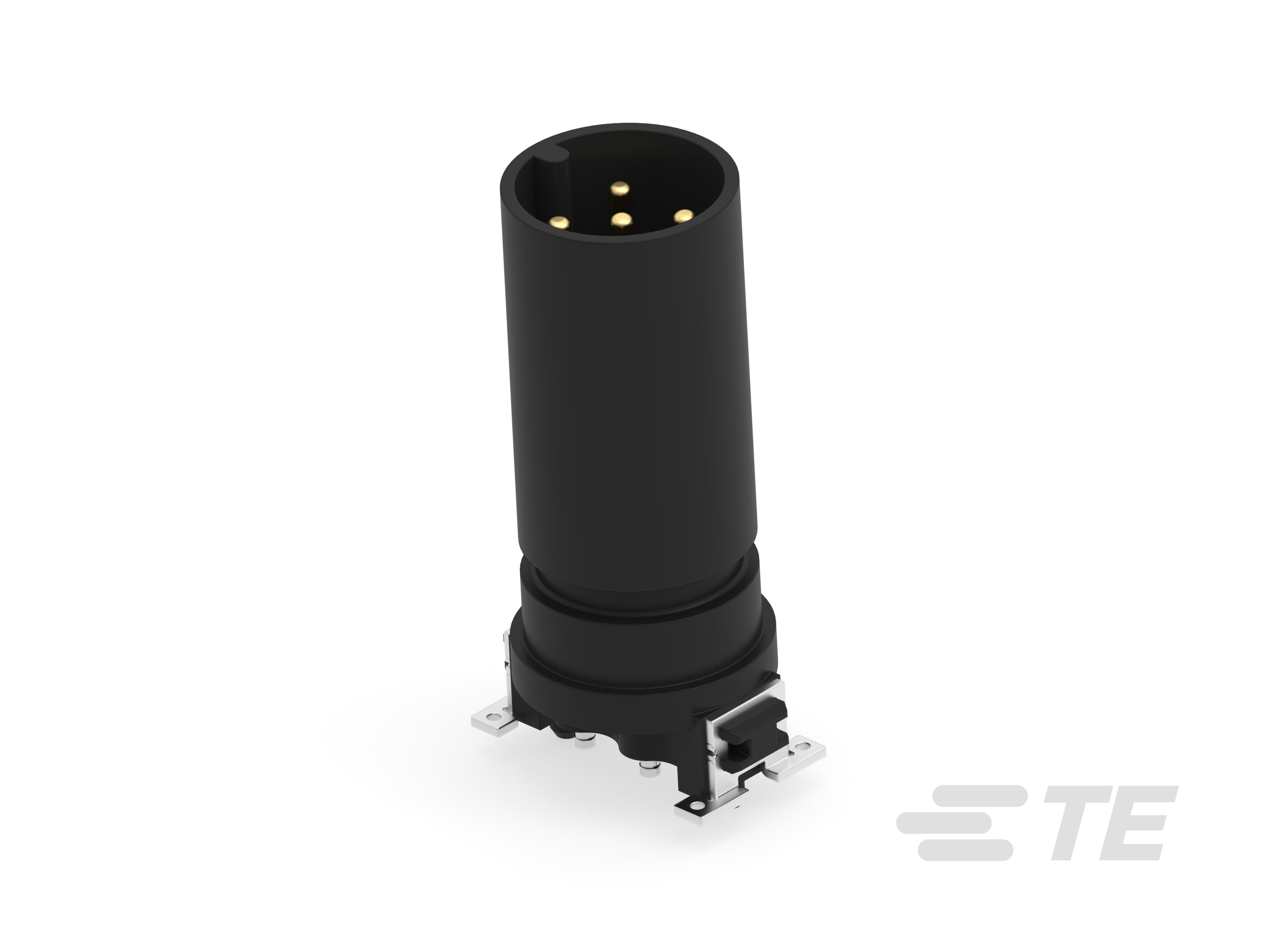 M12 MALE, A CODE, 5P, 17MM SMT-494068-E