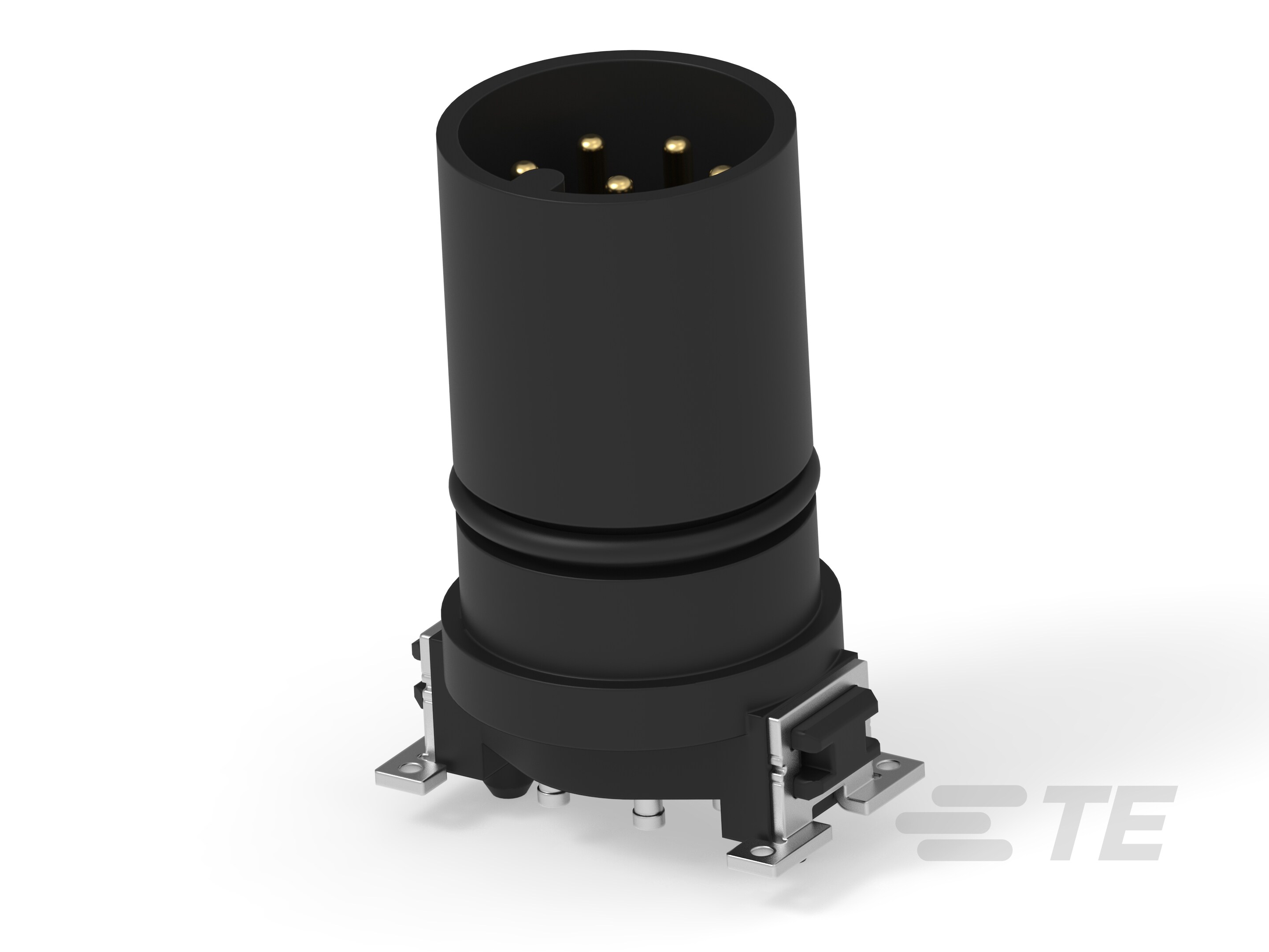 M12 MALE, A CODE, 8P, 10.5MM SMT-494524-E