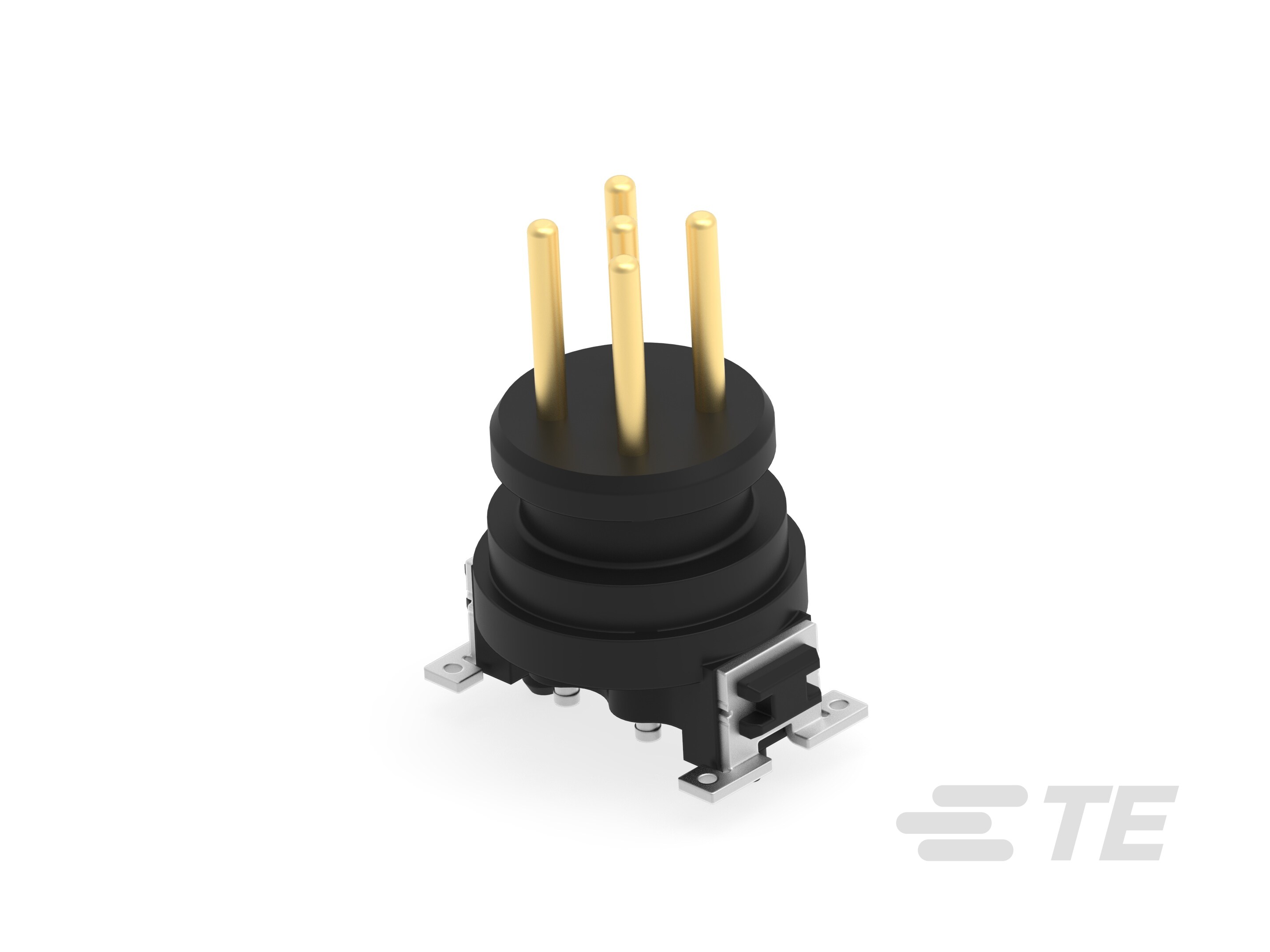 M12 MALE, UNI CODE, 5P, 10.5MM SMT, DI-494981-E