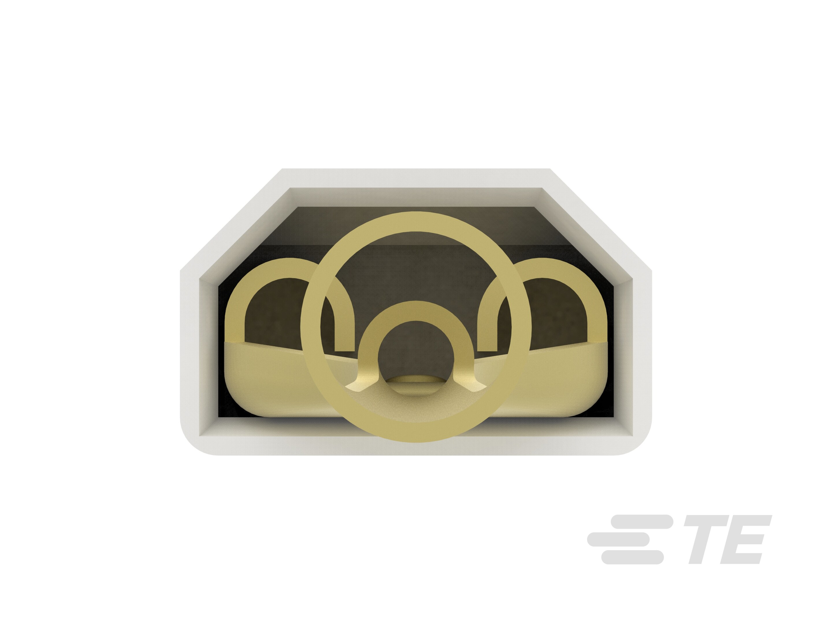 520963-1 : Ultra-Pod ULTRA POD: Straight, Receptacle Assembly, Unplated ...