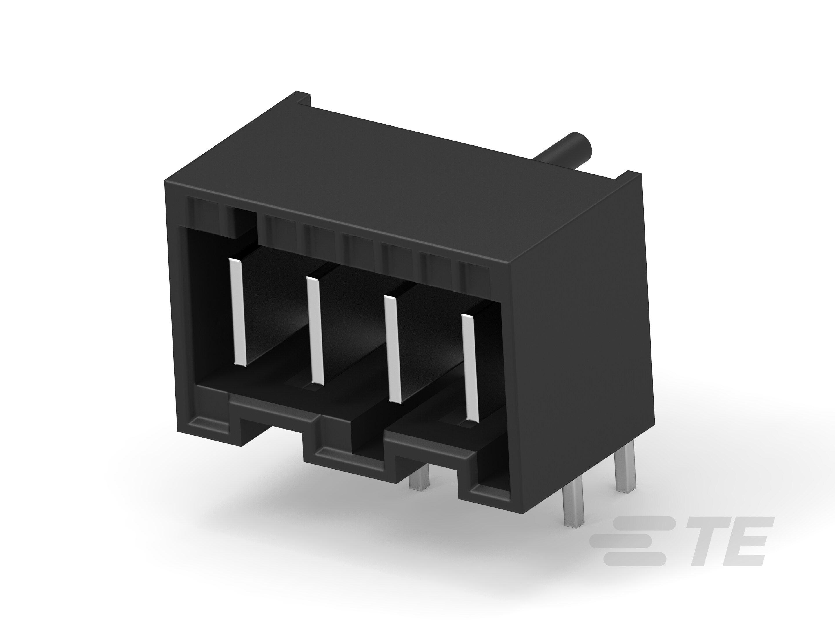 ASSY DIN R/A RAST5 HEADER 04-A-521385-4