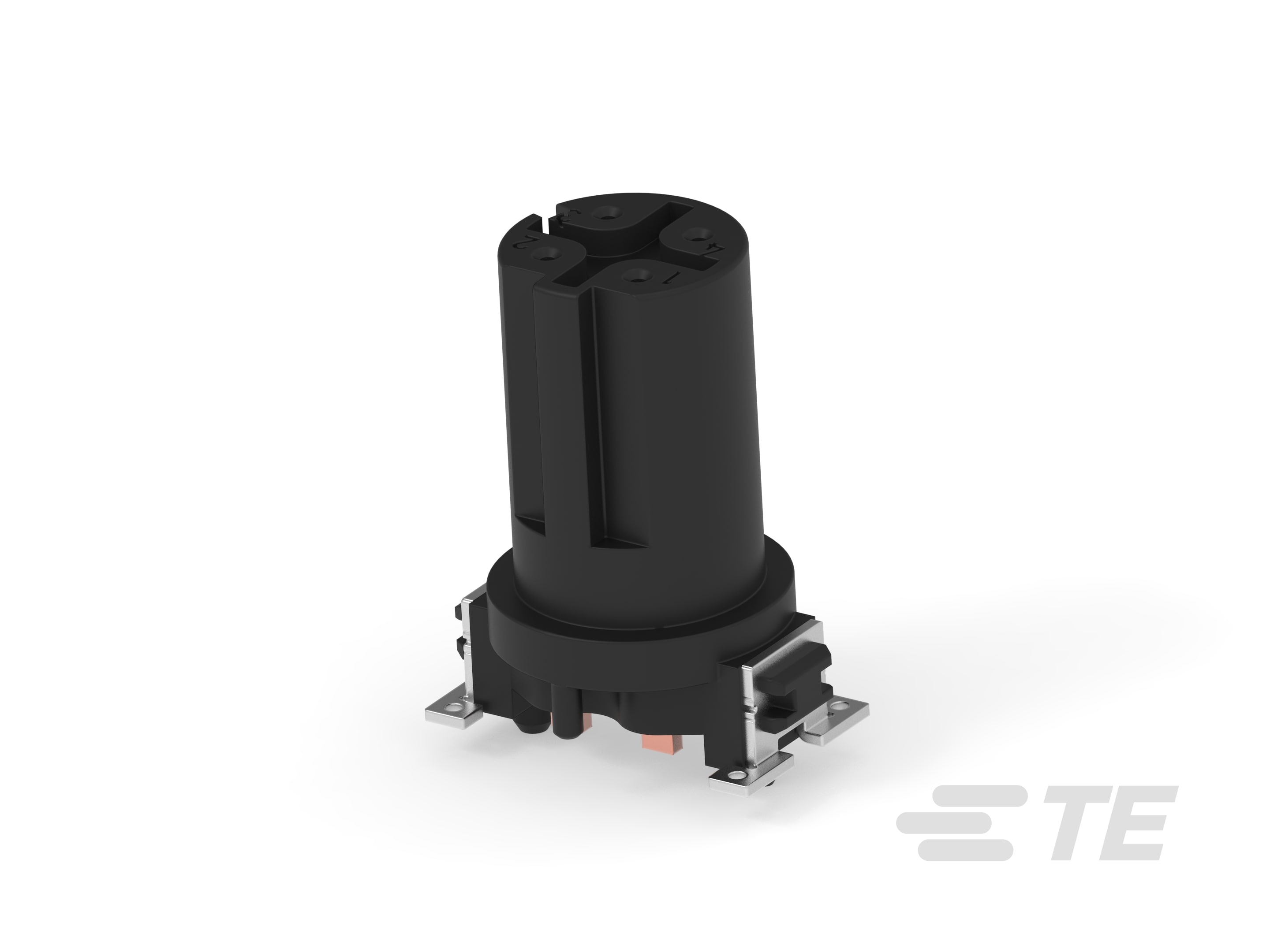 M12 FEMALE, D CODE, 4P, 17MM SMT-534075-E