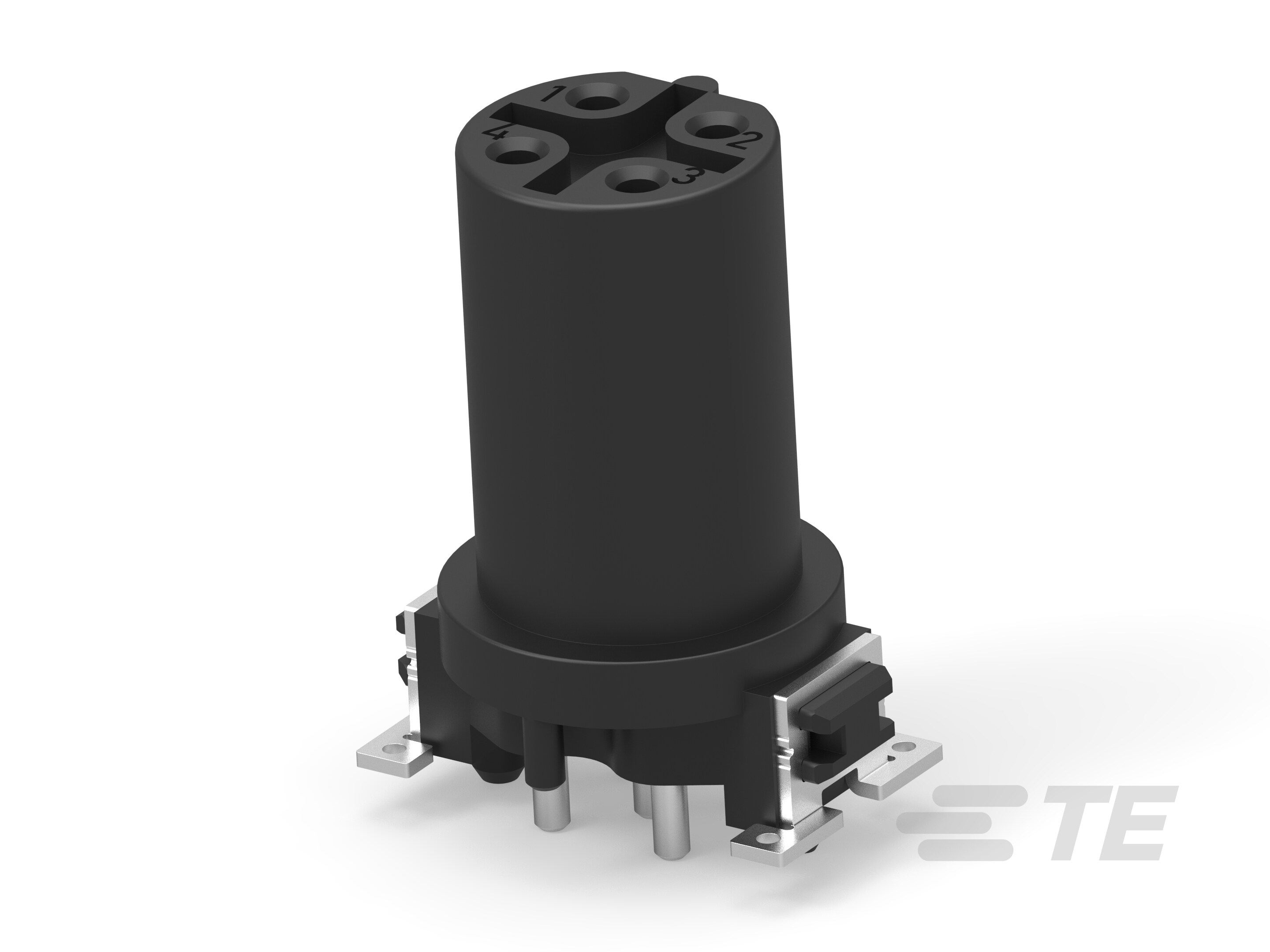 M12 FEMALE, B CODE, 5P, 17MM THR-534185-E