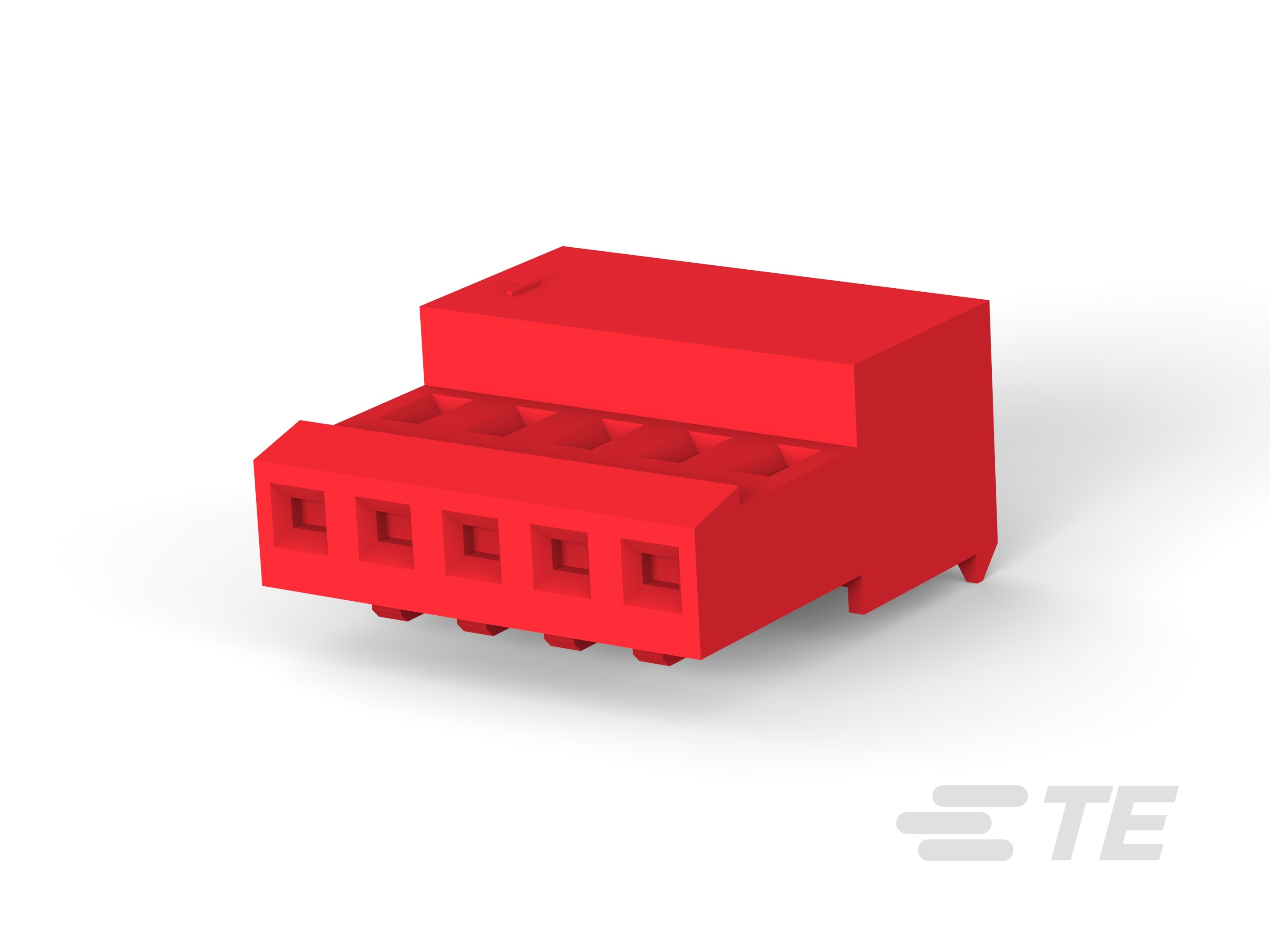 05P MTA100 CONN ASSY RED 22AWG-641190-5