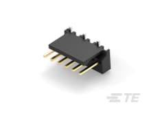 Nylon Vertical PCB Header: 2.54mm, Surface Mount, MTA 100-CAT-104MTA-NVSMH