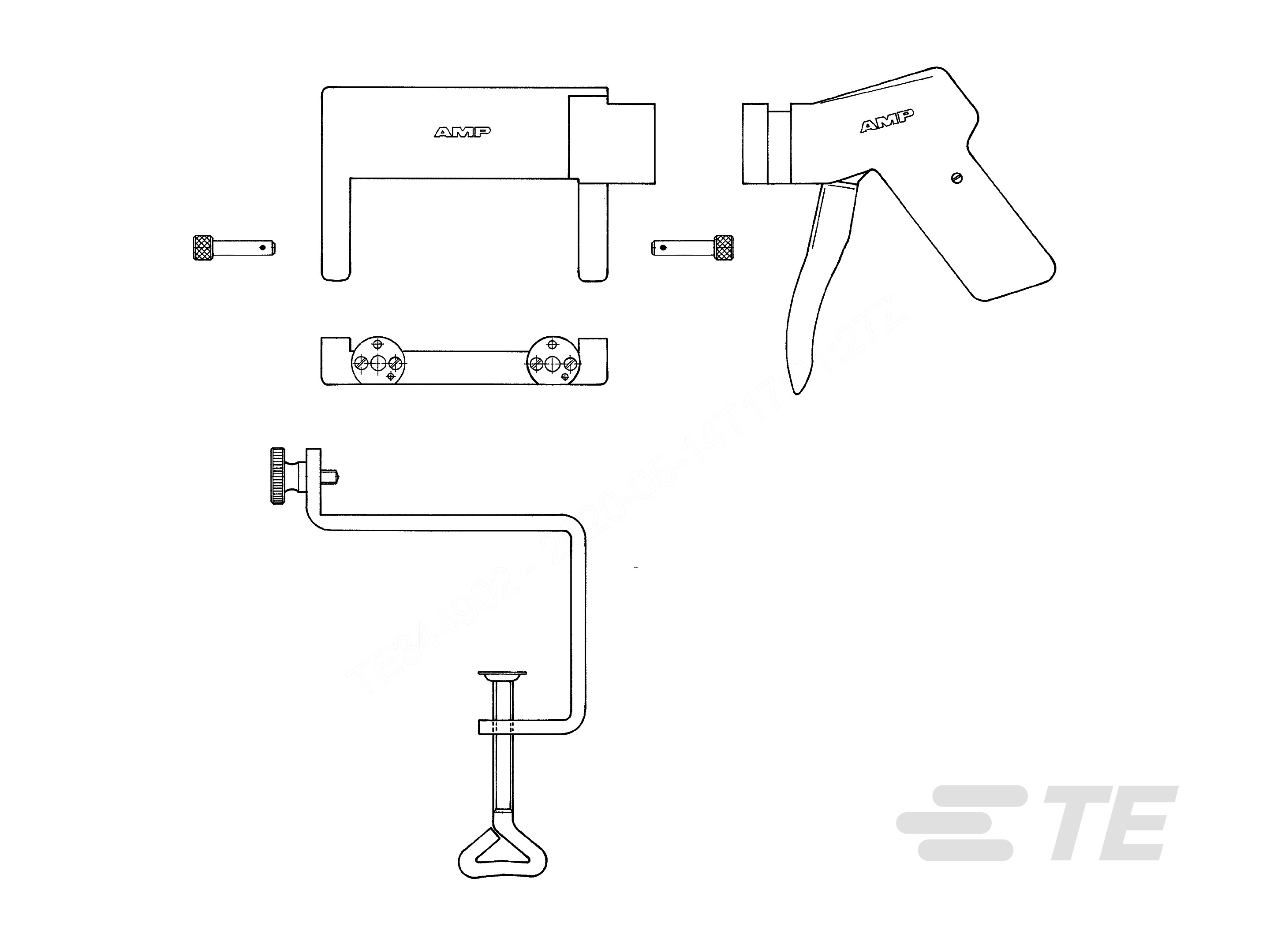 Micro-MaTch HANDTOOL KIT w.o. ADAPTER-734155-1
