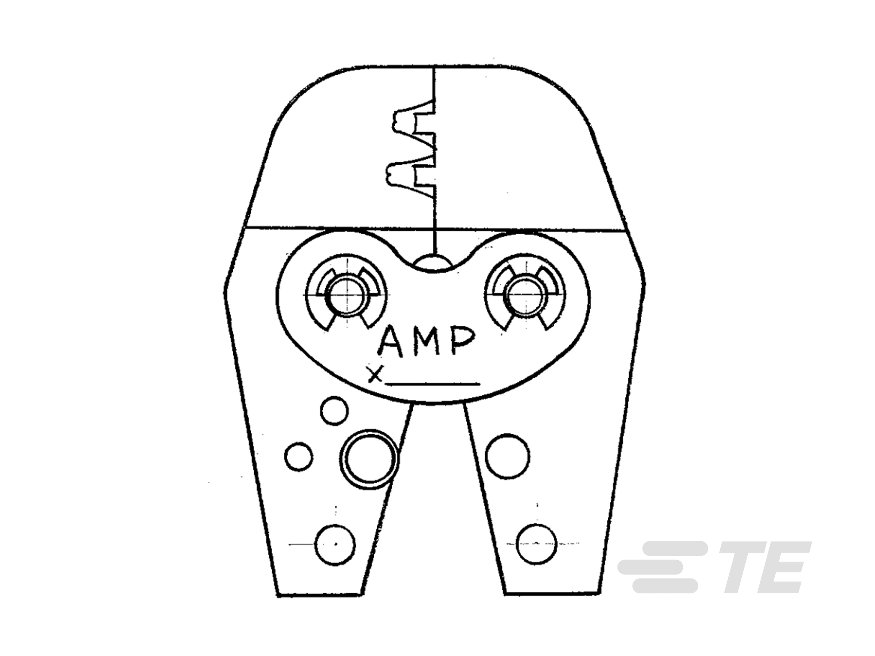 752857-1 : AMP 手動式圧着工具 | TE Connectivity