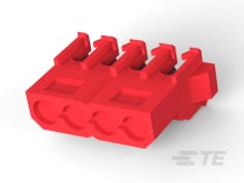 4P CMNL IDC PLUG 22AWG RED V2-770156-2