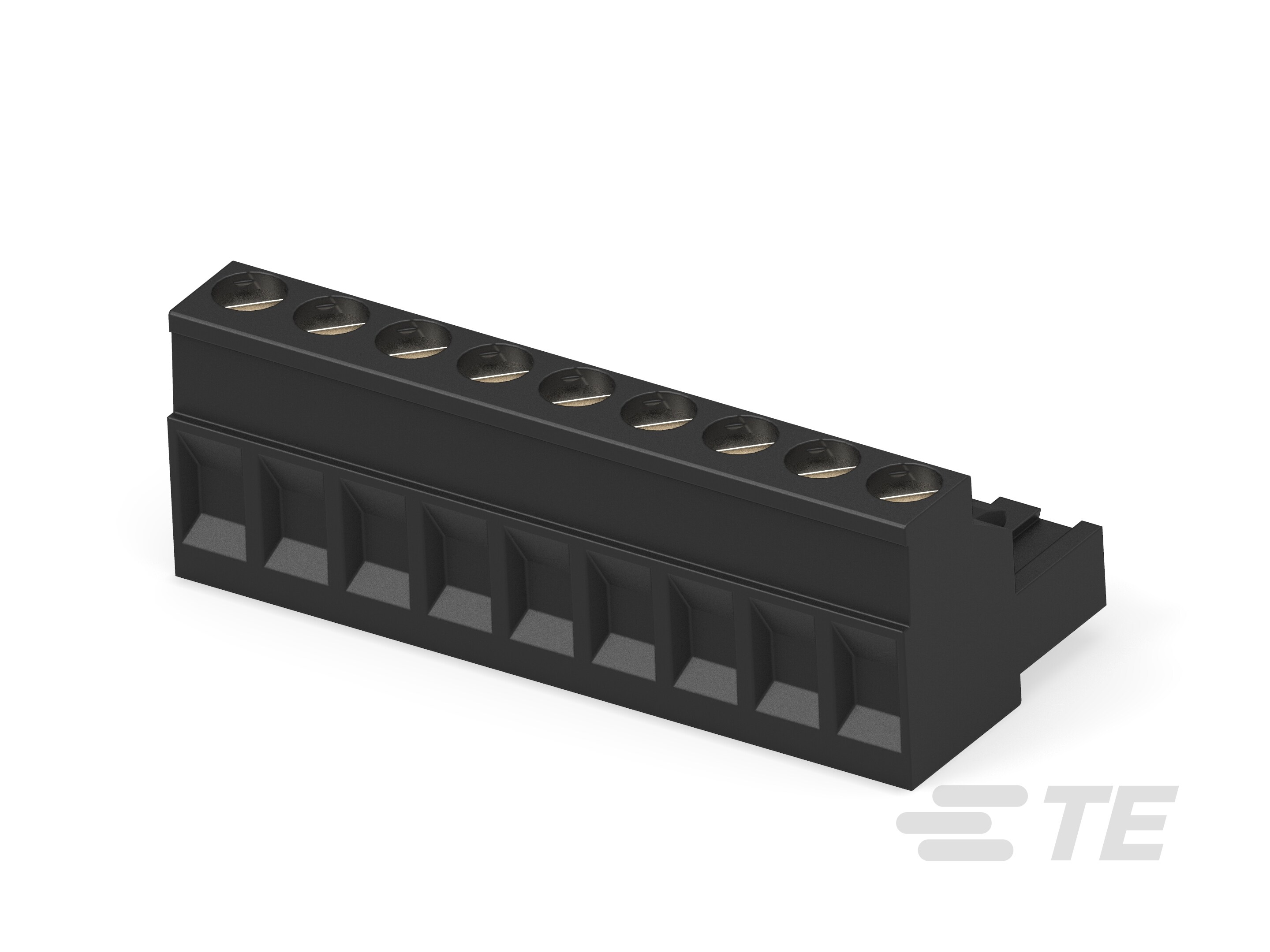 9 POS 5.08MM R/A PLUG,TRM BLK-796635-9