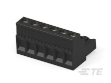 6 POS 5.0 MM R/A PLUG,TRM BLK-796641-6