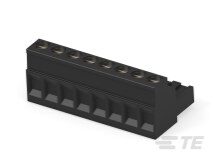 8 POS 5.0 MM R/A PLUG,TRM BLK-796641-8