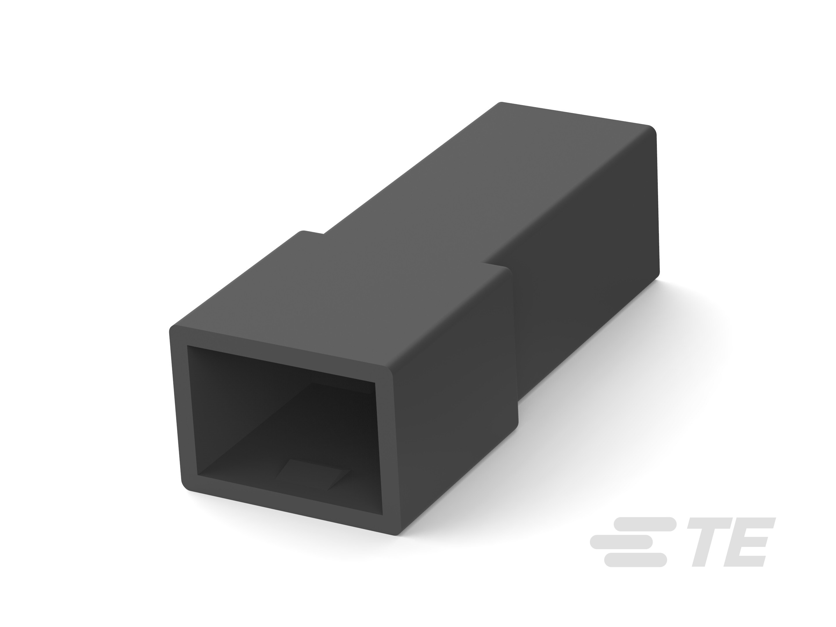 1 WAY FF 250 HOUSING TAB NYLON 6.6 BLACK-880309-2