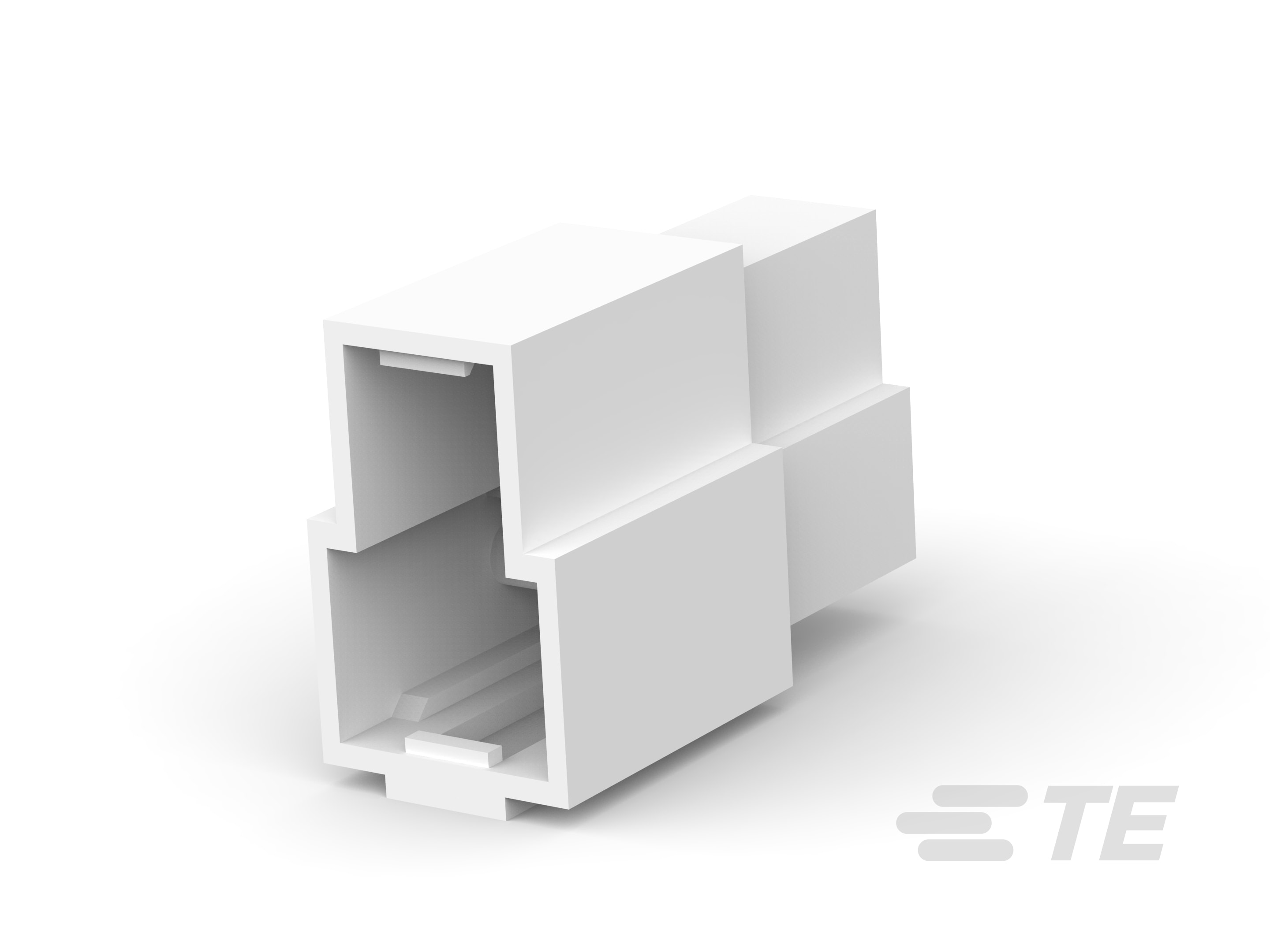 2 WAY FF 250 HOUSING TAB NYLON 6.6 NAT-880310-1