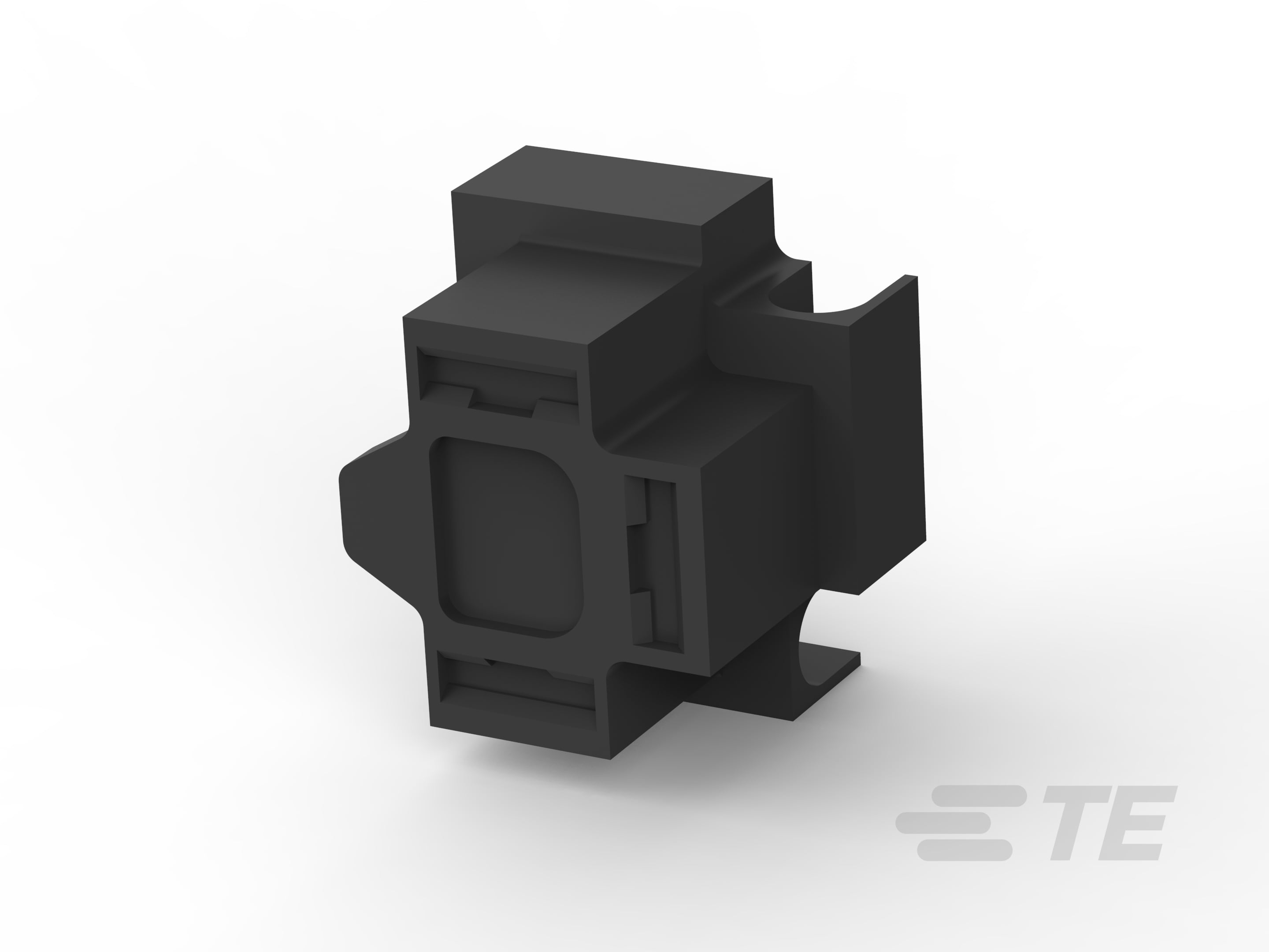 FF 312 3P HOUSING REC POLYAMID 6.6 BLACK-925176-5