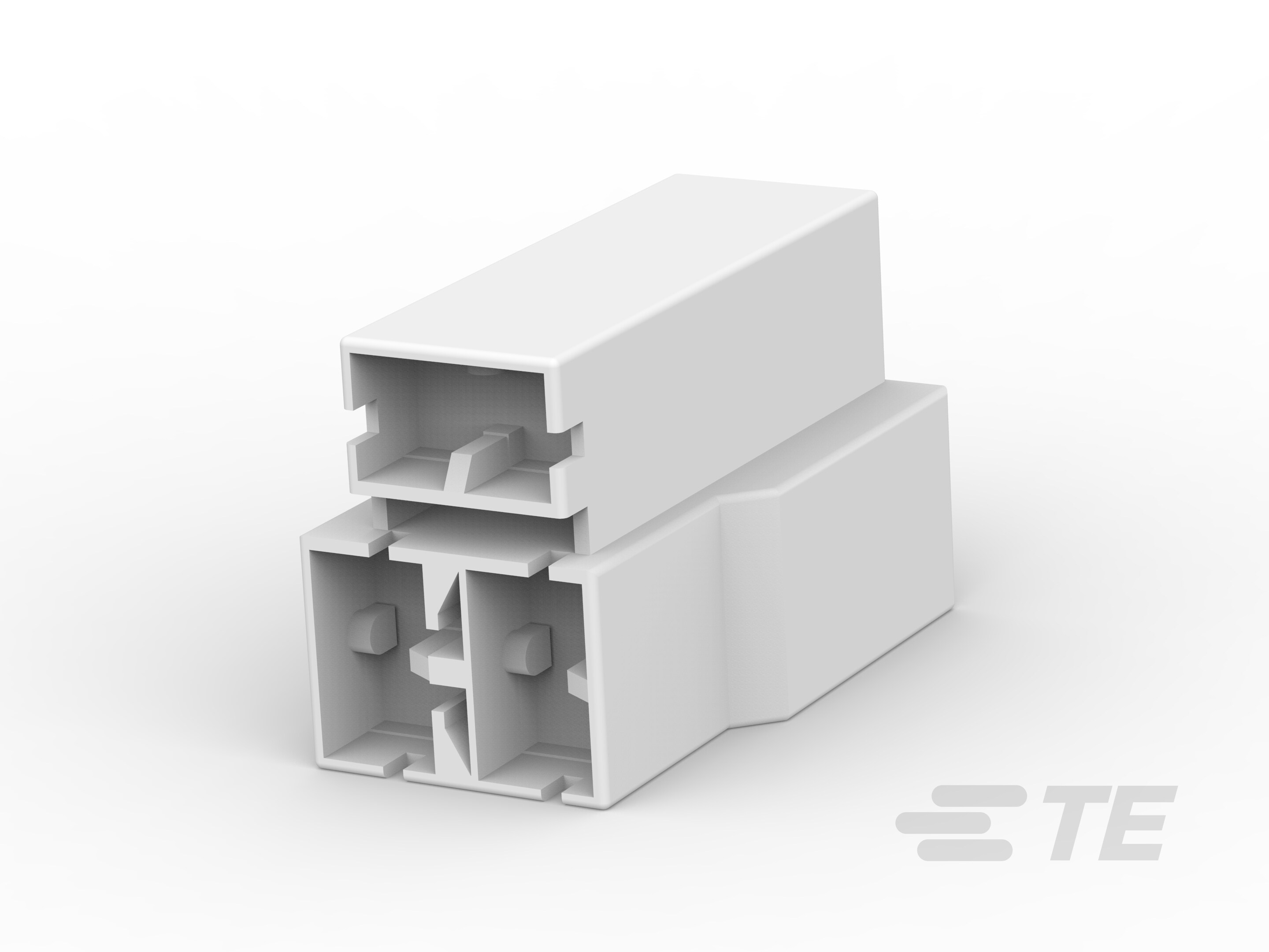 POSITIVE LOCK 3P HOUSING PA 6.6 WHITE-927389-2