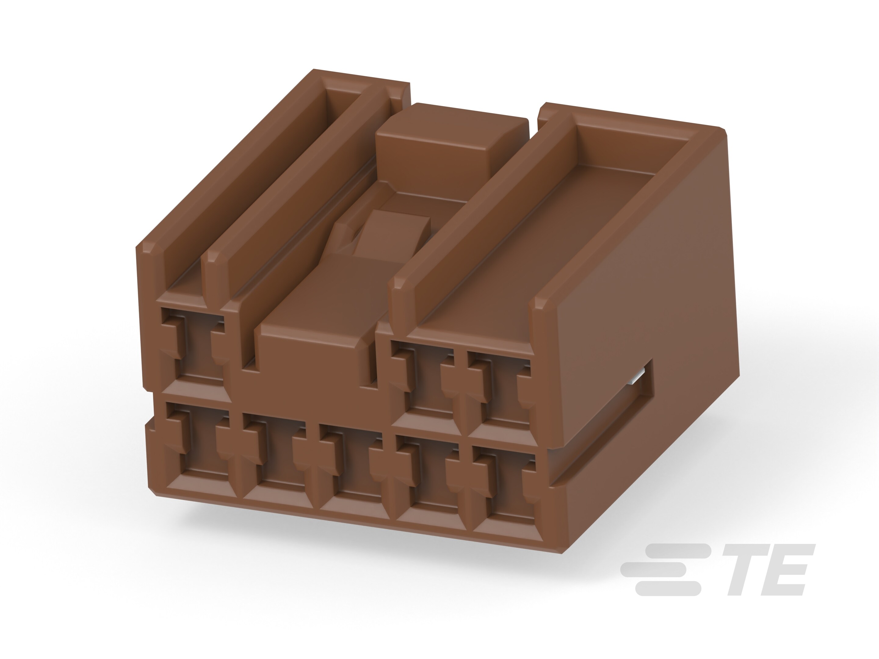 090III 8P PLUG ASSY BROWN-936233-4