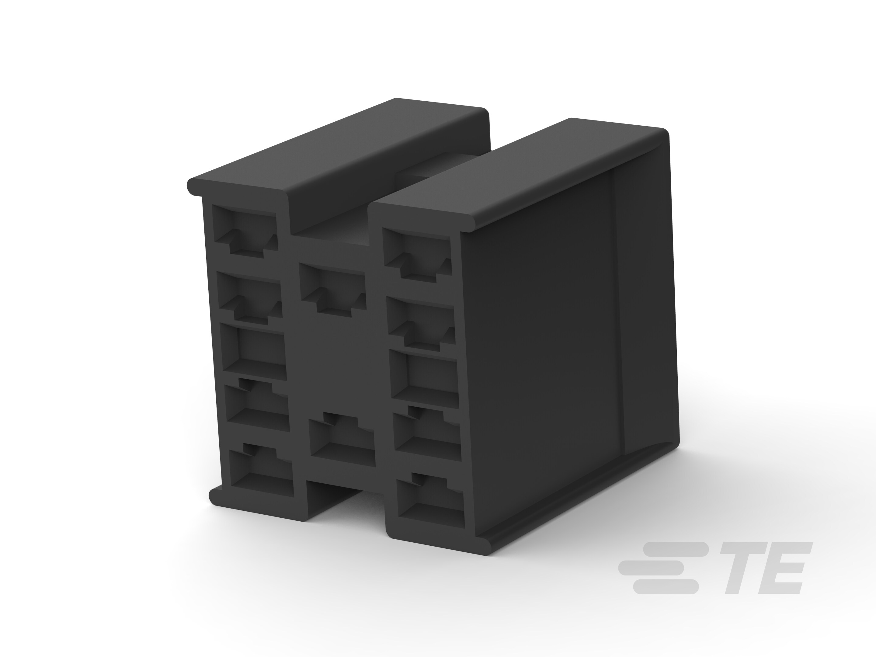 FF 110 TAB HSG 10P PBT BLACK-964473-1