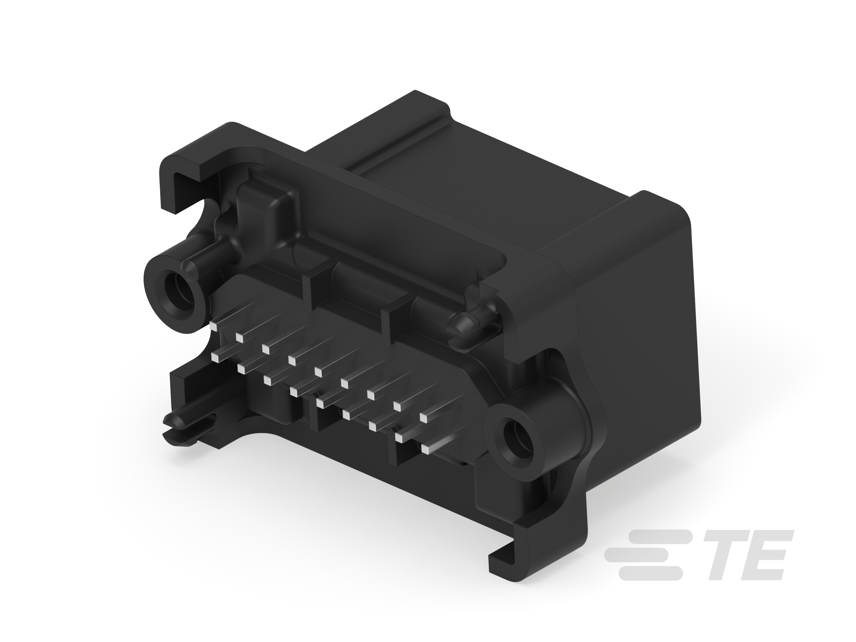 18pos MQS .63 header 180deg-967618-4