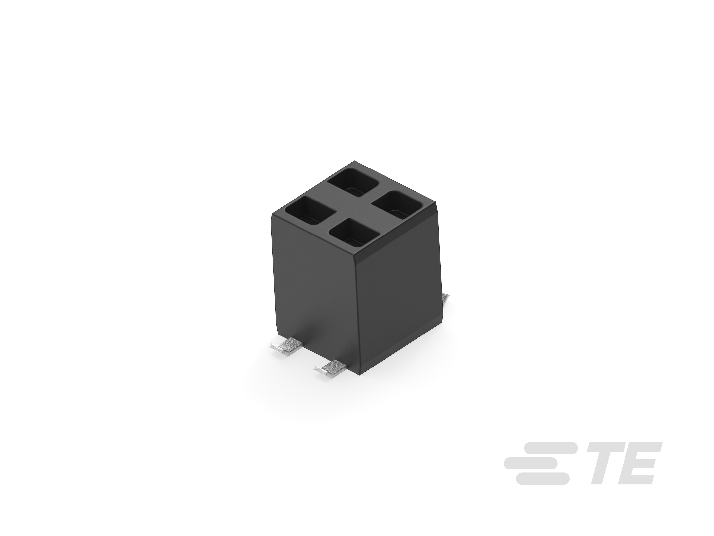 2x2P HV100 REC. CON, SMD, GOLD, BLISTER-969973-2