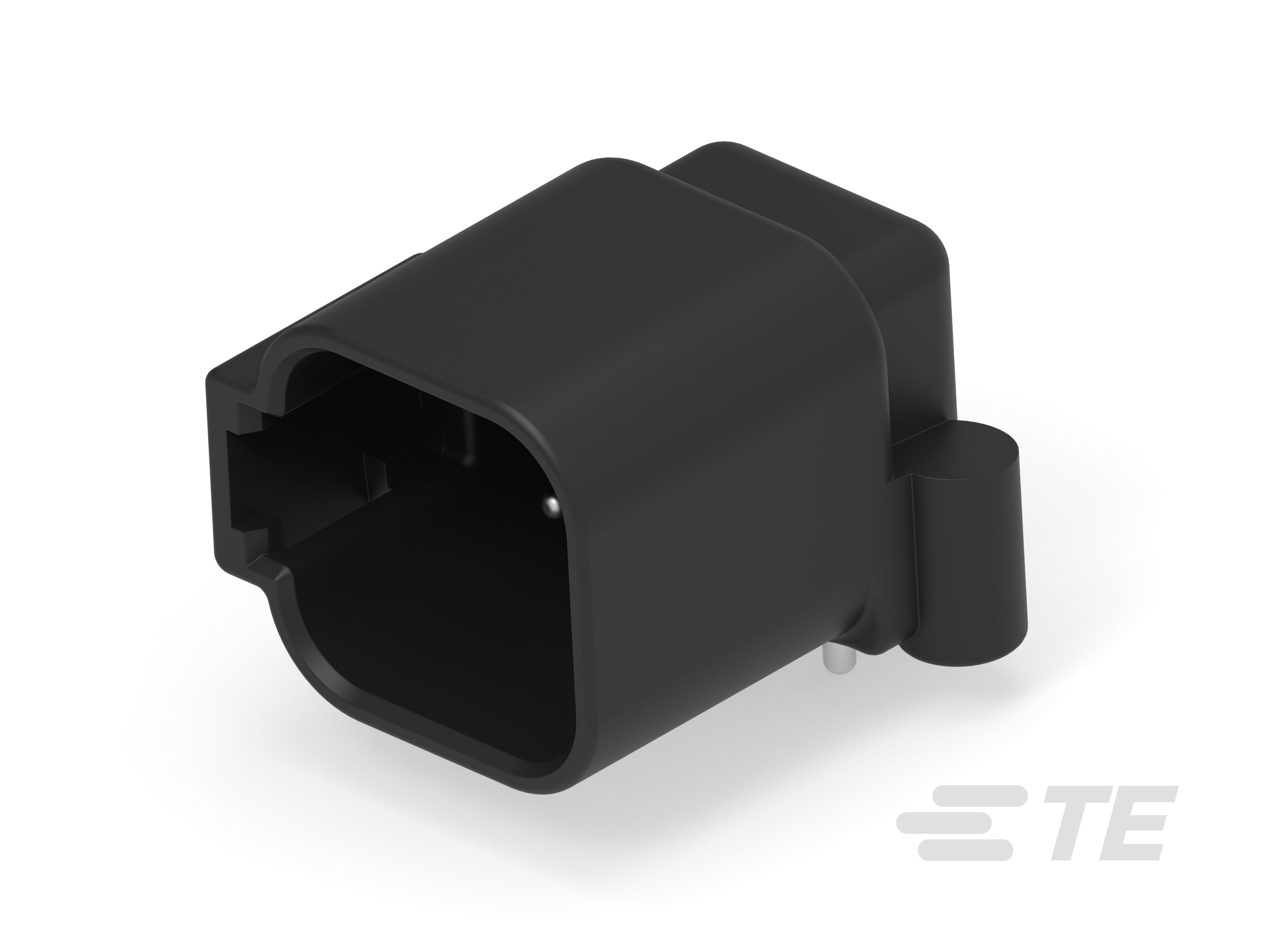 HDR, 6P, BLK, RA, SN/NI/CU-DTF13-6P