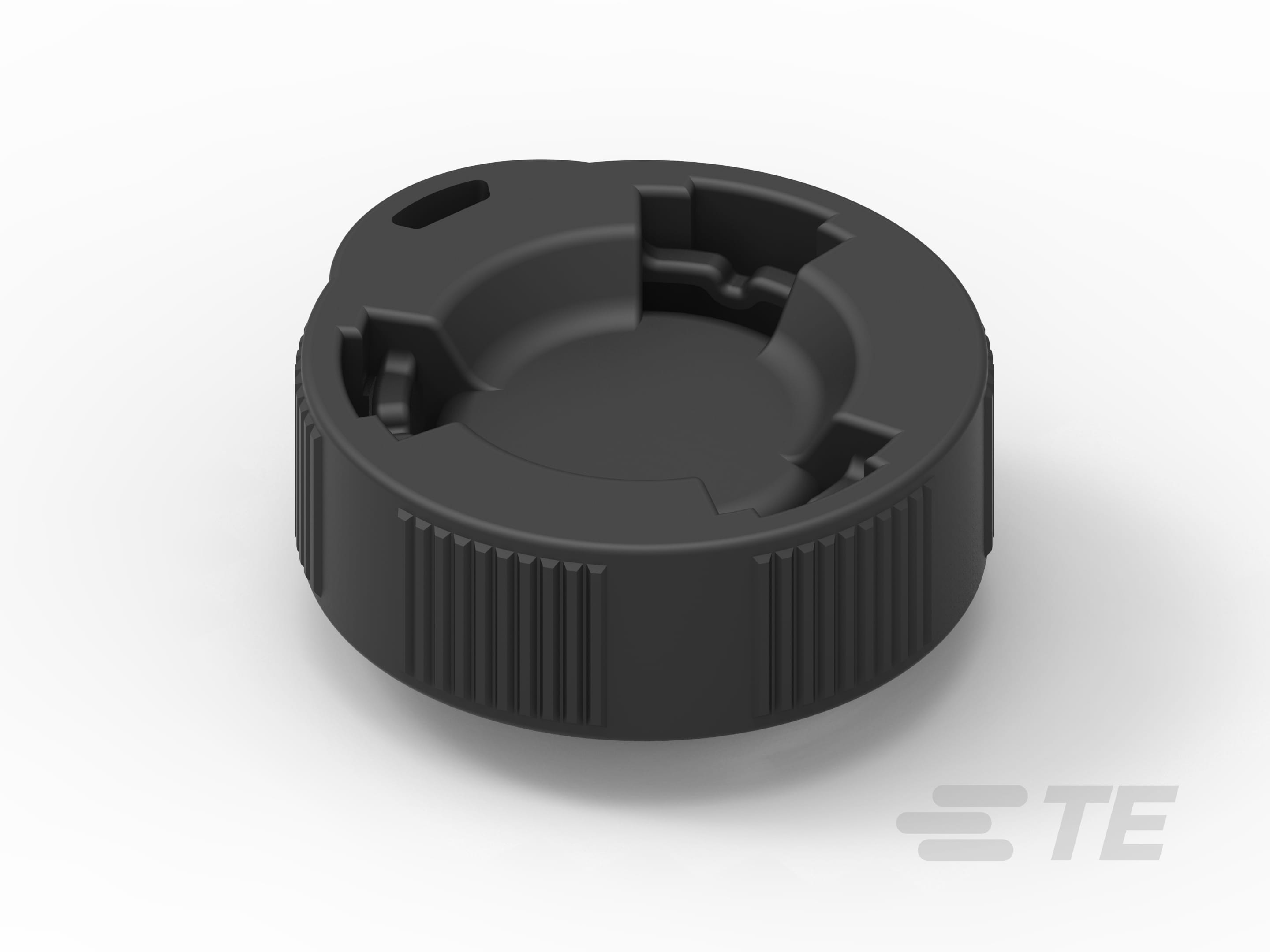 DUST CAP, 18SZ, REC, BLK, HDP-HDC26-18