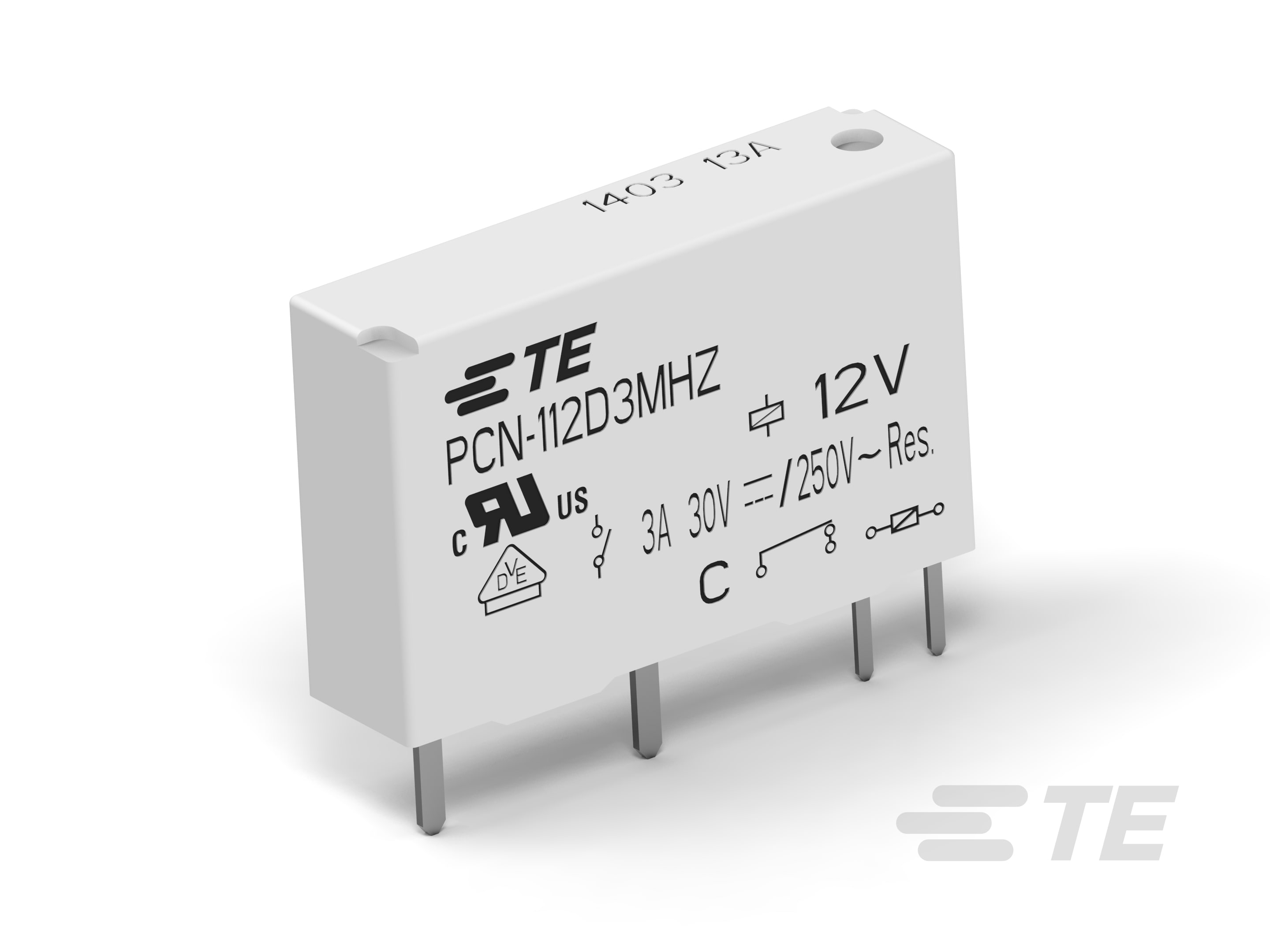 Slim PCB Relay 23VDC, PCN 3A/5A-CAT-OE4-P299H