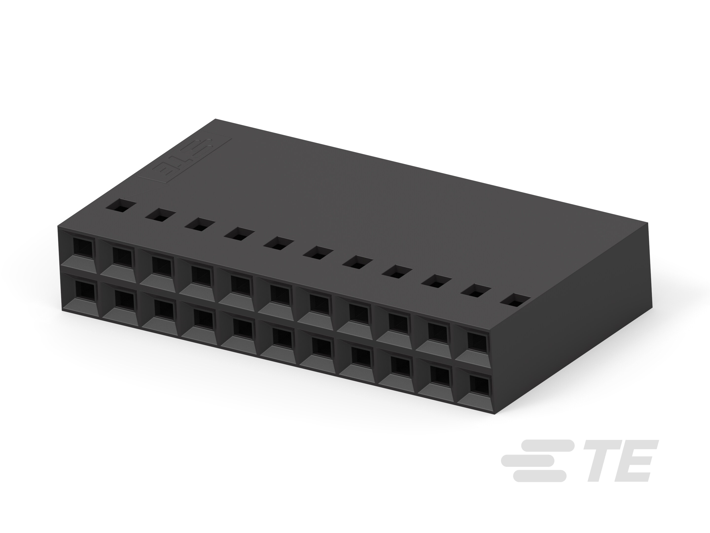 22 SHORT PT RCPT HSG DR .100CL-1-104482-0