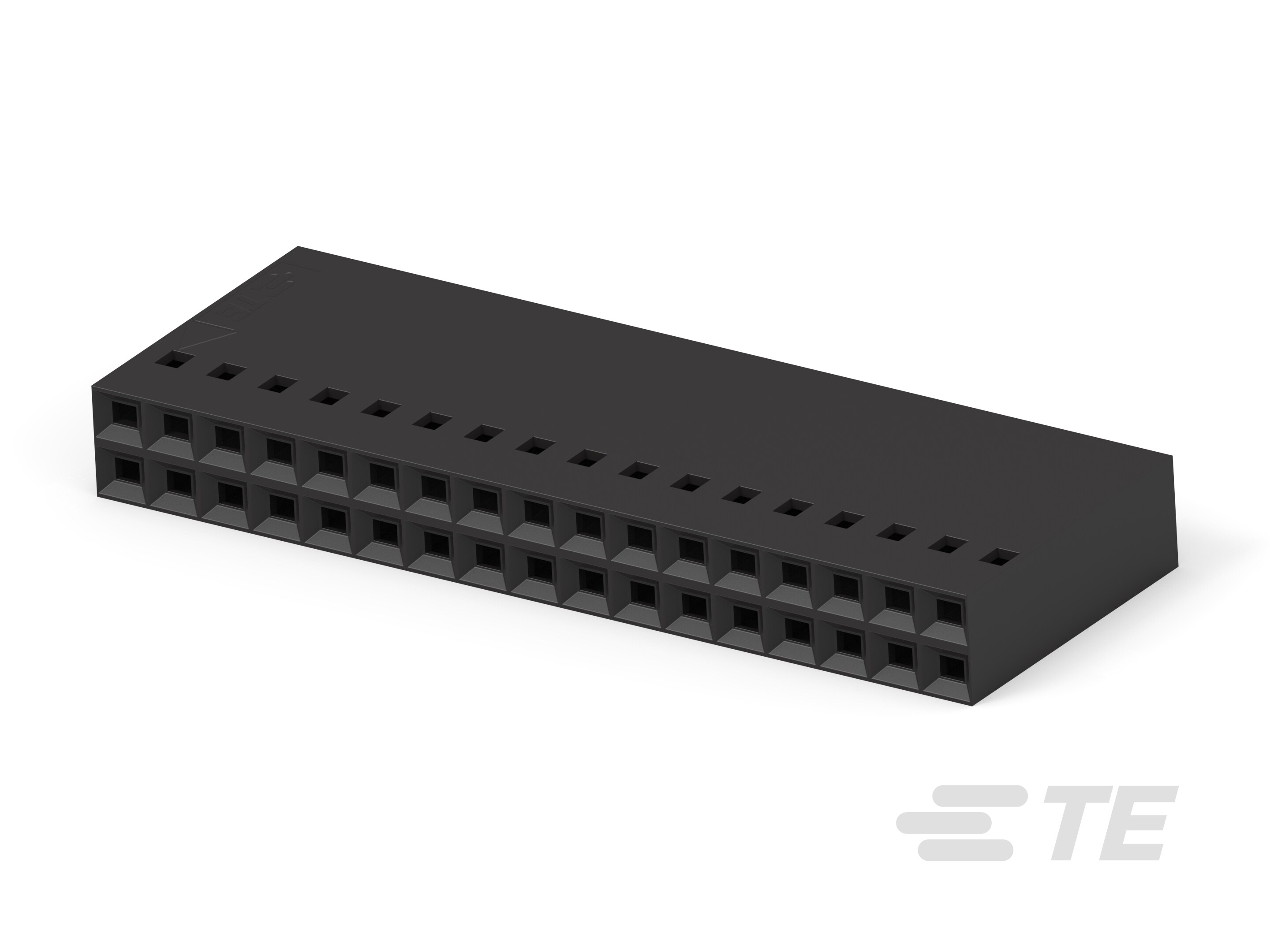 34 SHORT PT RCPT HSG DR .100CL-1-104482-5