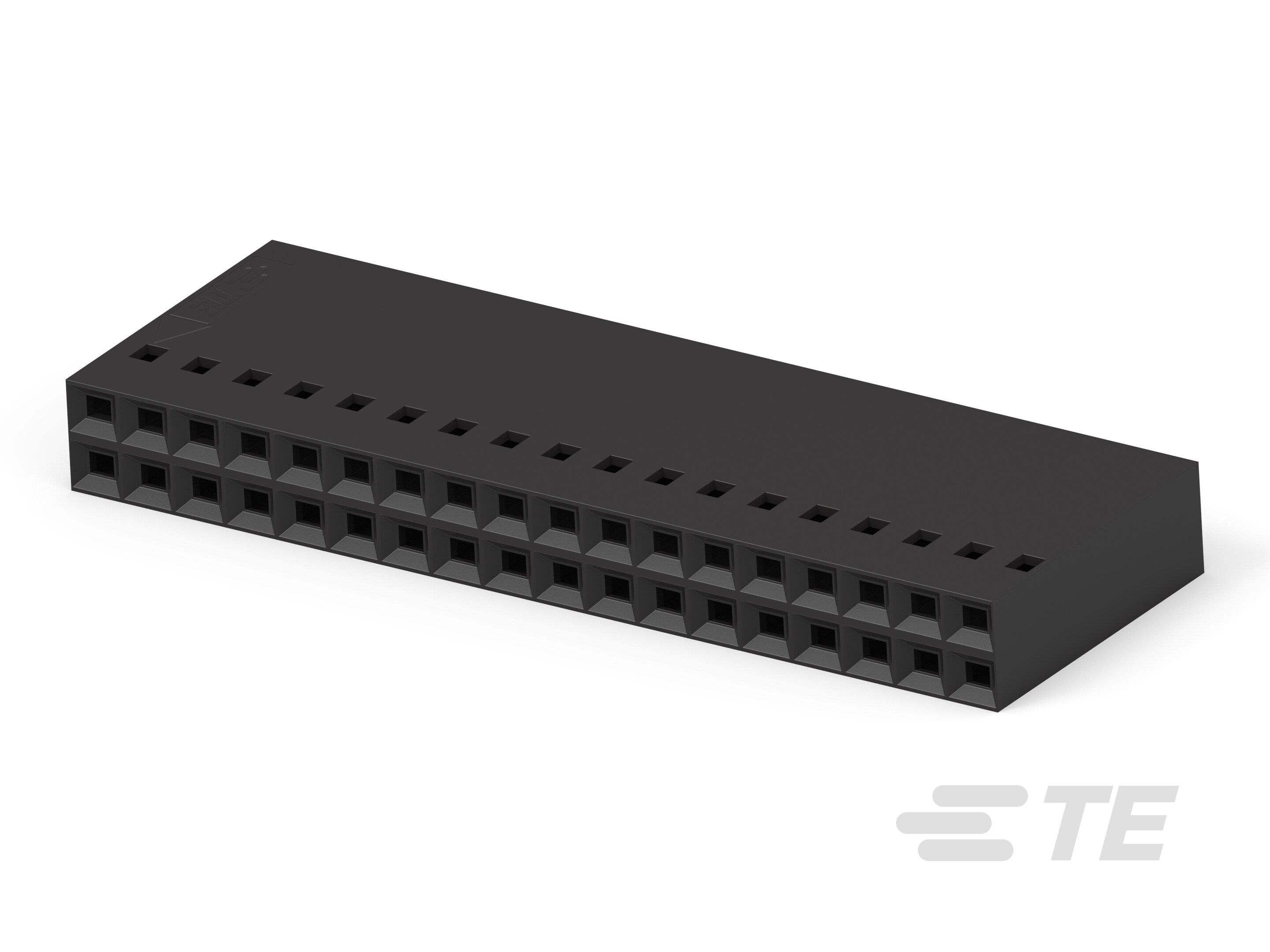 36 SHORT PT RCPT HSG DR .100CL-1-104482-6