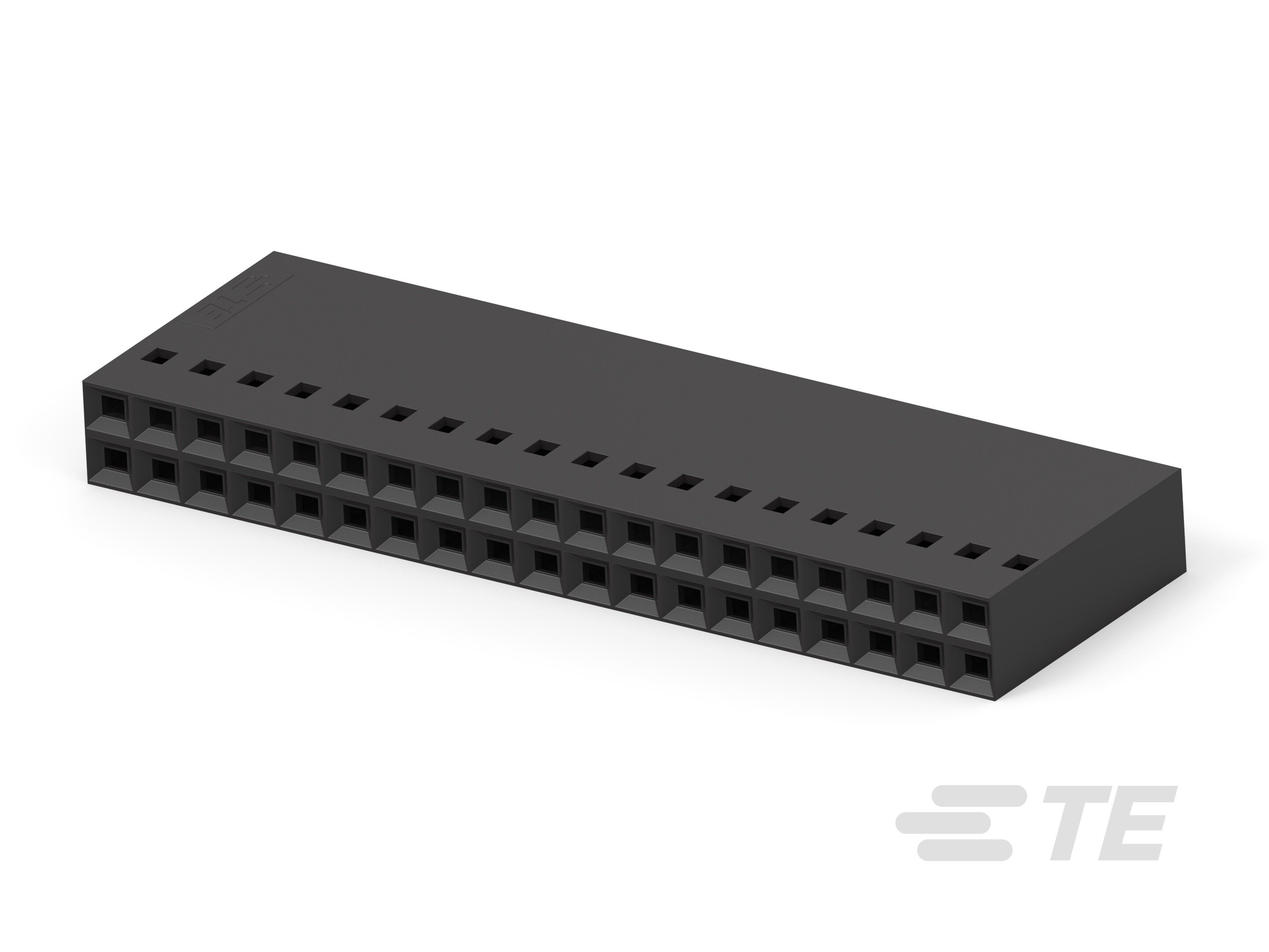 38 SHORT PT RCPT HSG DR .100CL-1-104482-7
