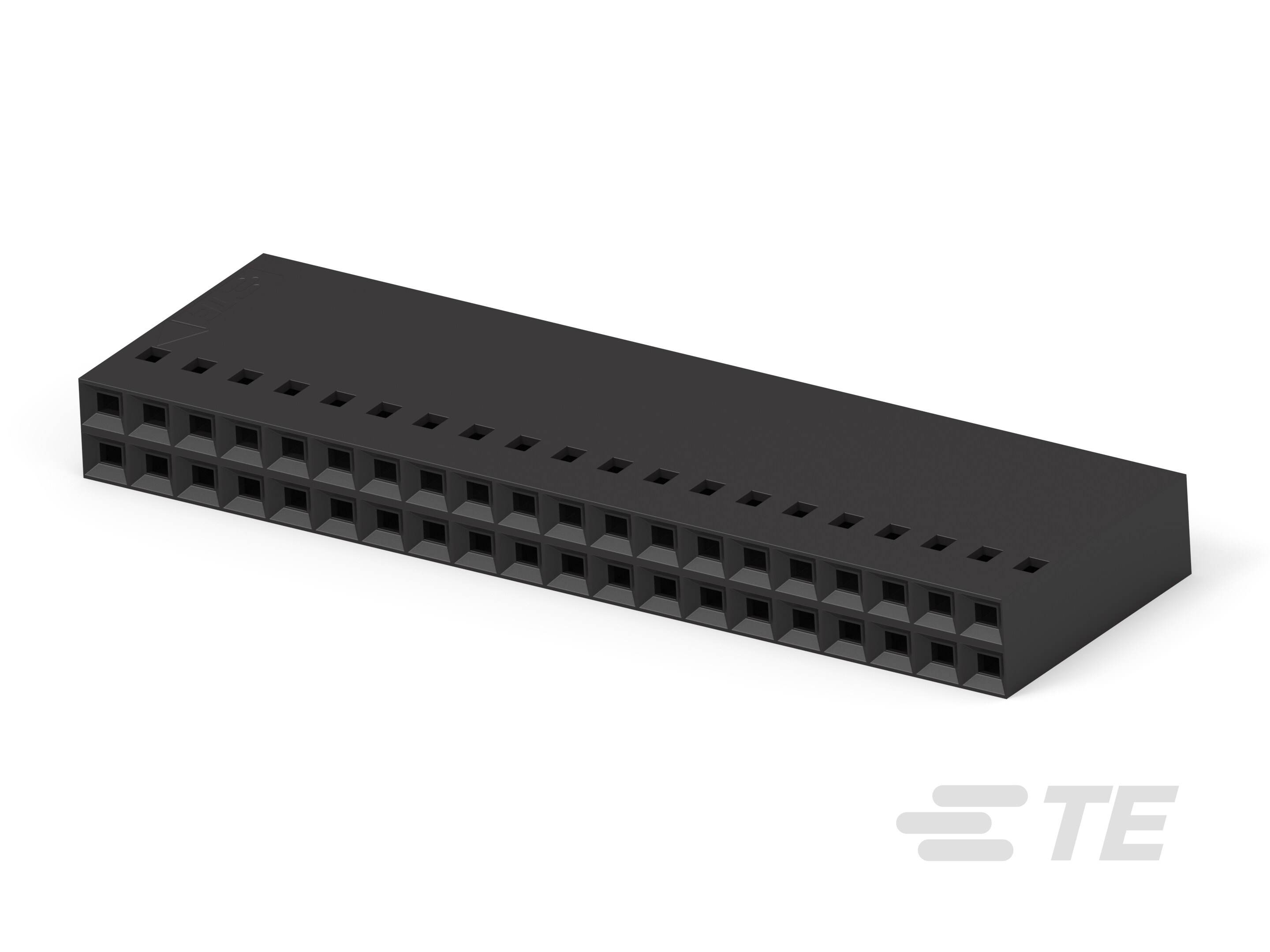 40 SHORT PT RCPT HSG DR .100CL-1-104482-8
