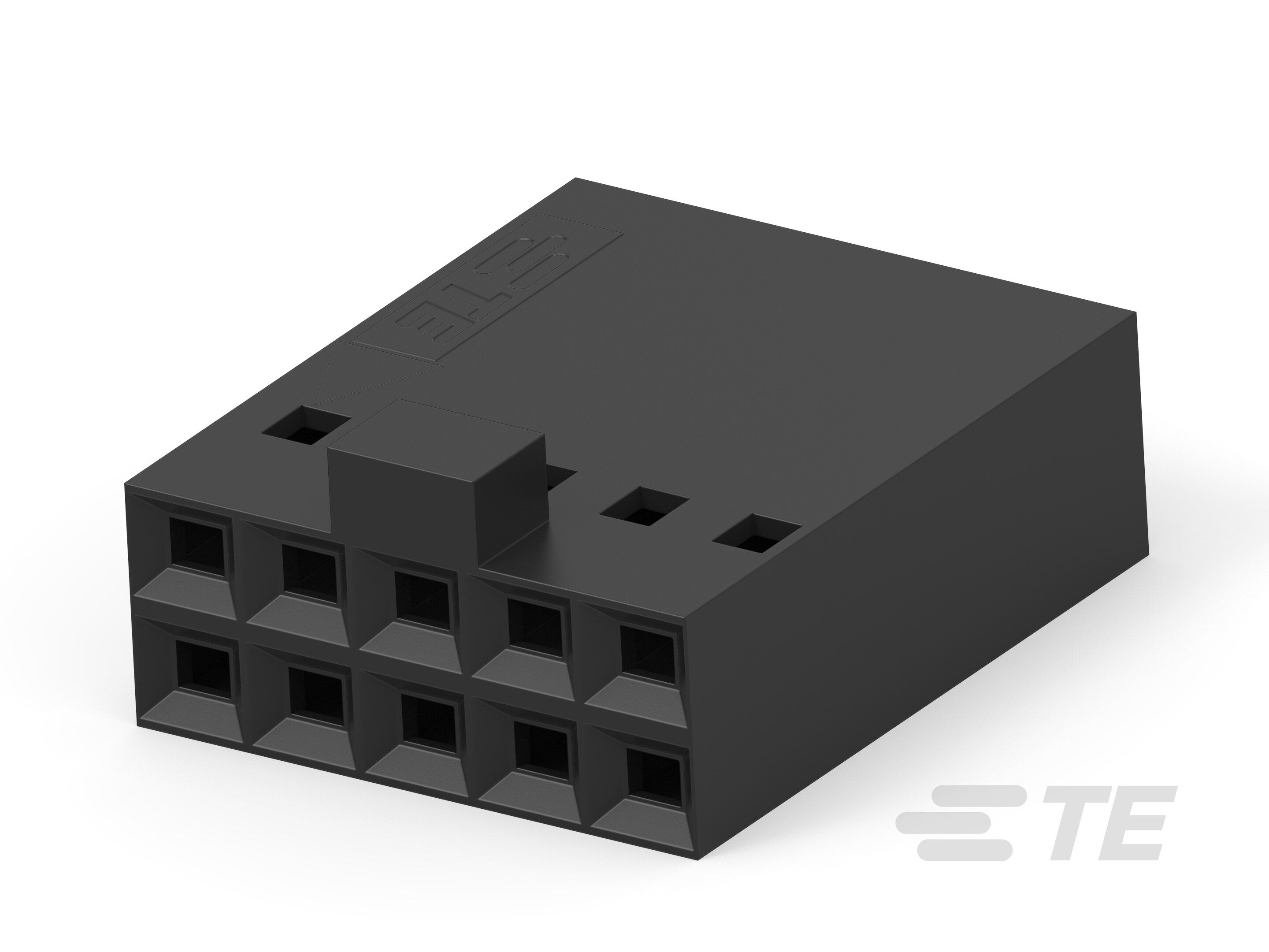 10 SHORT PT RCPT HSG DR .100CL-1-104483-1