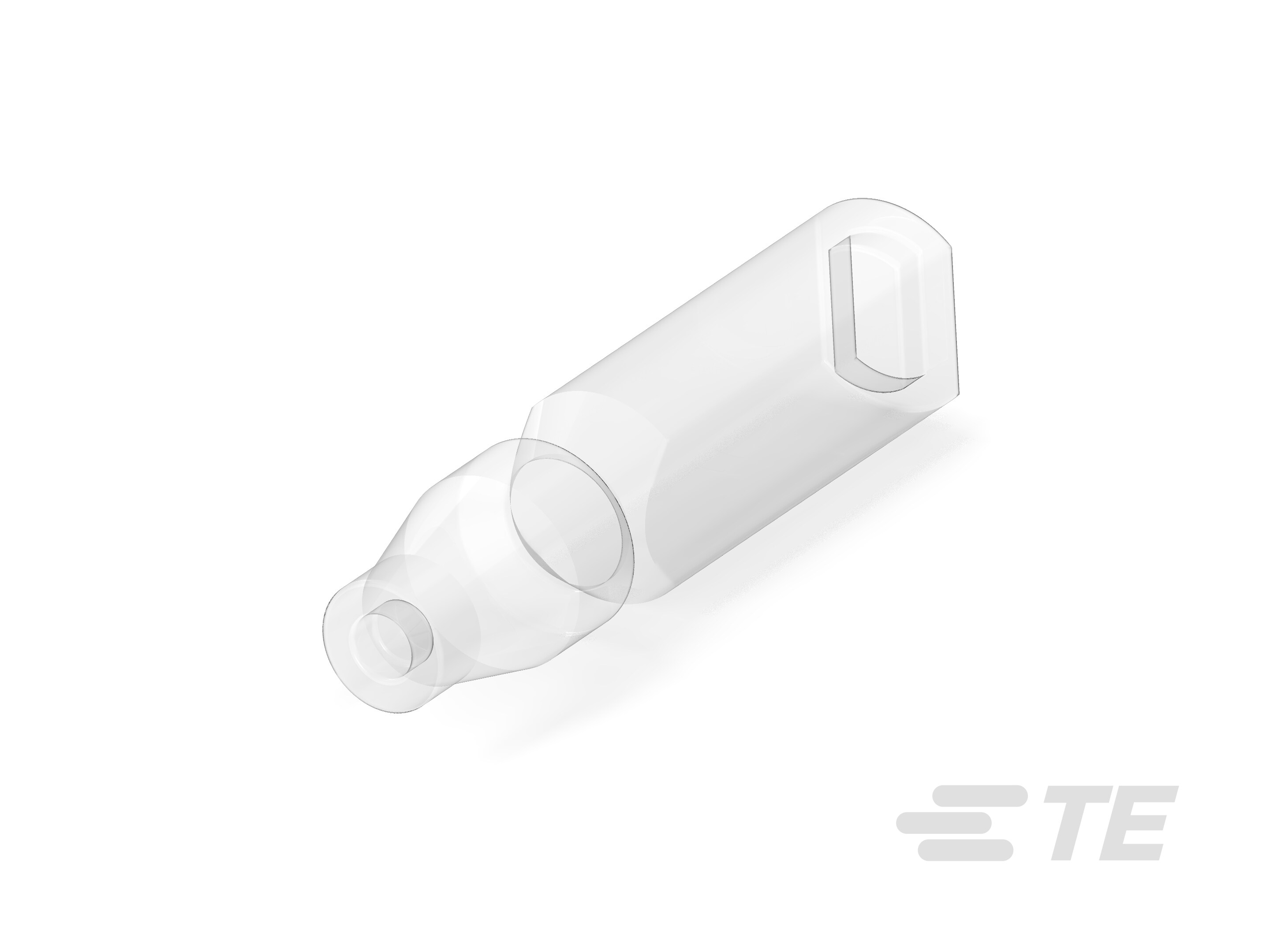 110 FASTON SLEEVE,REC.,TRANSPARENT,NAT-1-170823-1