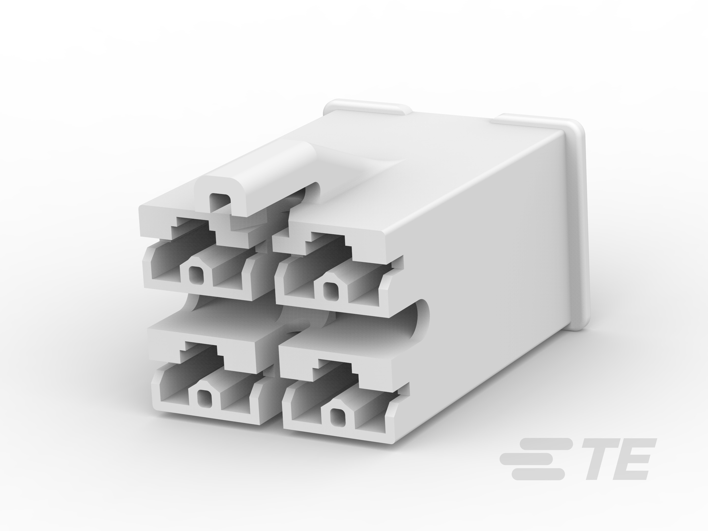 PL 187 HOUSING REC NATURAL 6/6 NYLON-1-173150-1