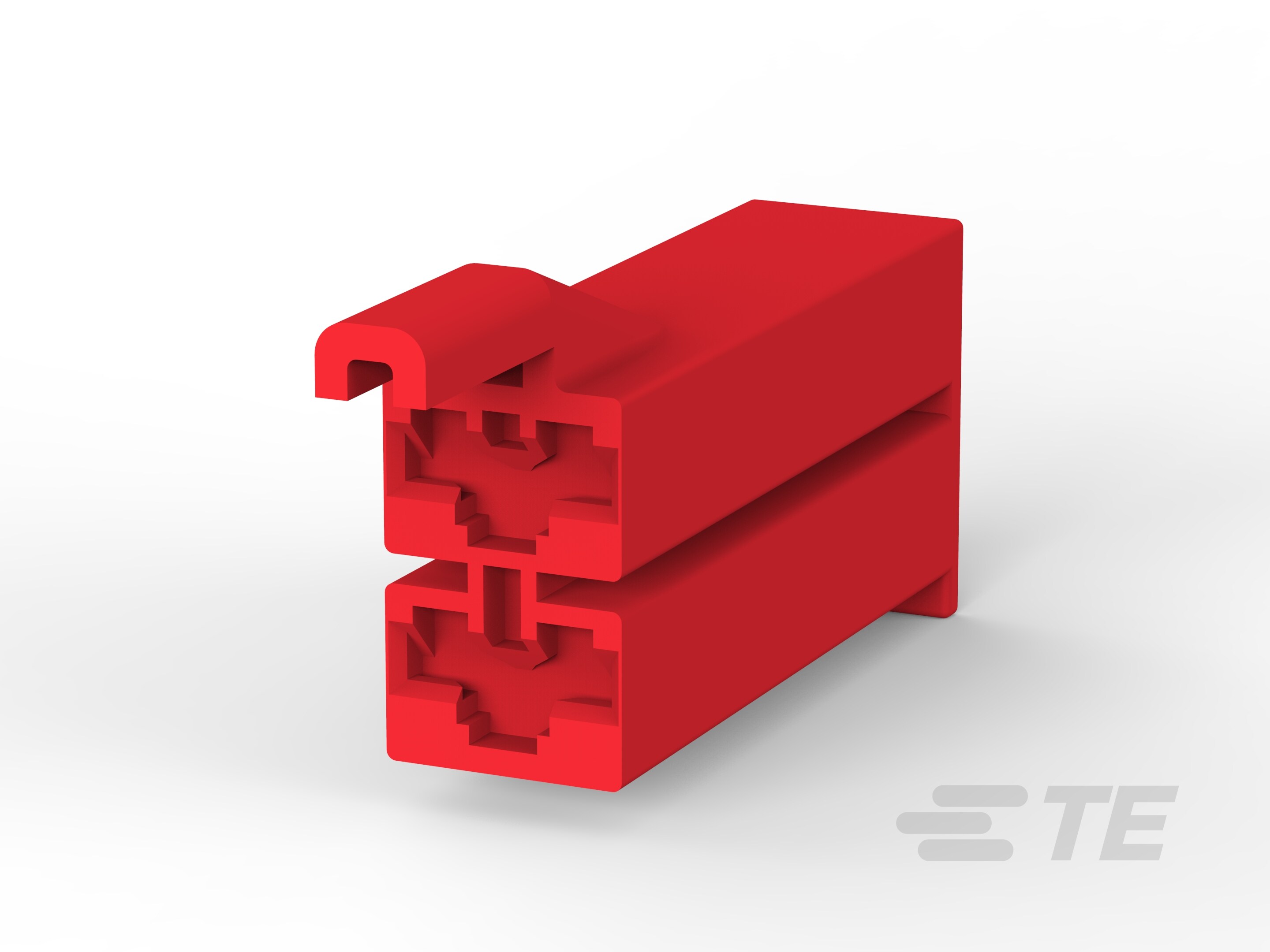 PL MK2 2POS 187 HOUSING RECEPTACLE RED-1-174587-7