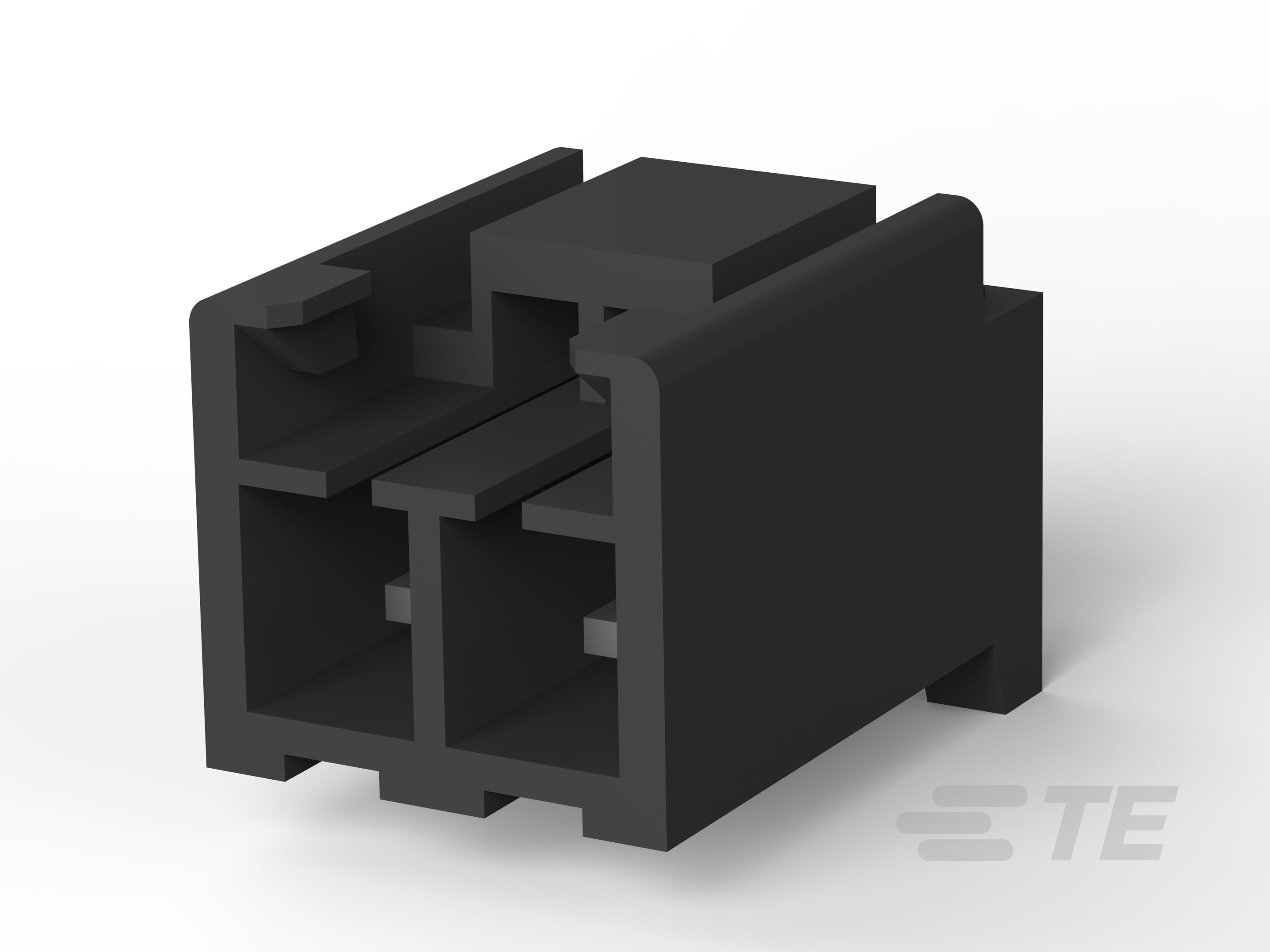 UNIV POWER HDR ASSY 2P BLACK-1-176975-9