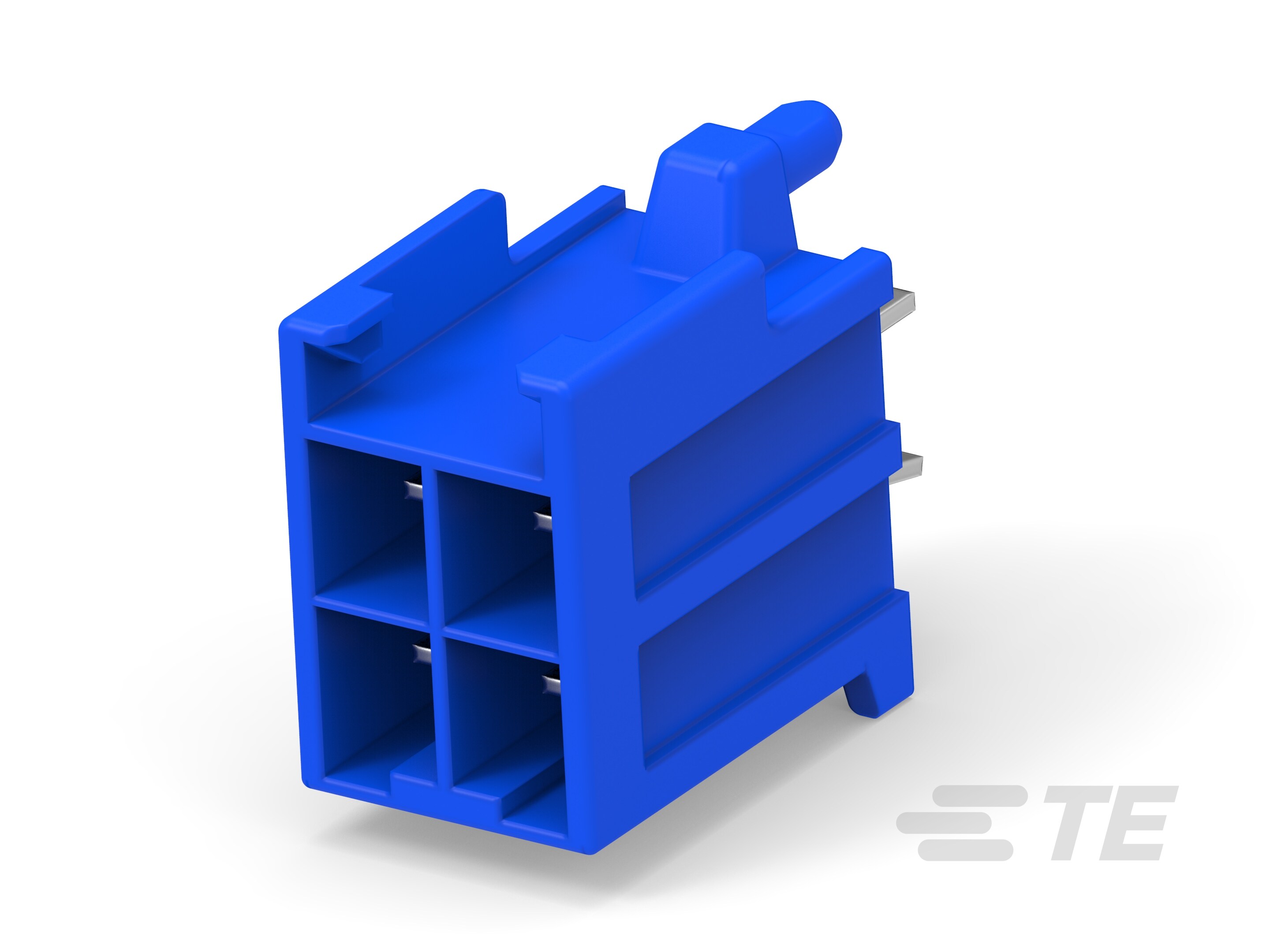 PDL 4P HDR 3.96 DR V/T ASSY BLU-1-179840-6