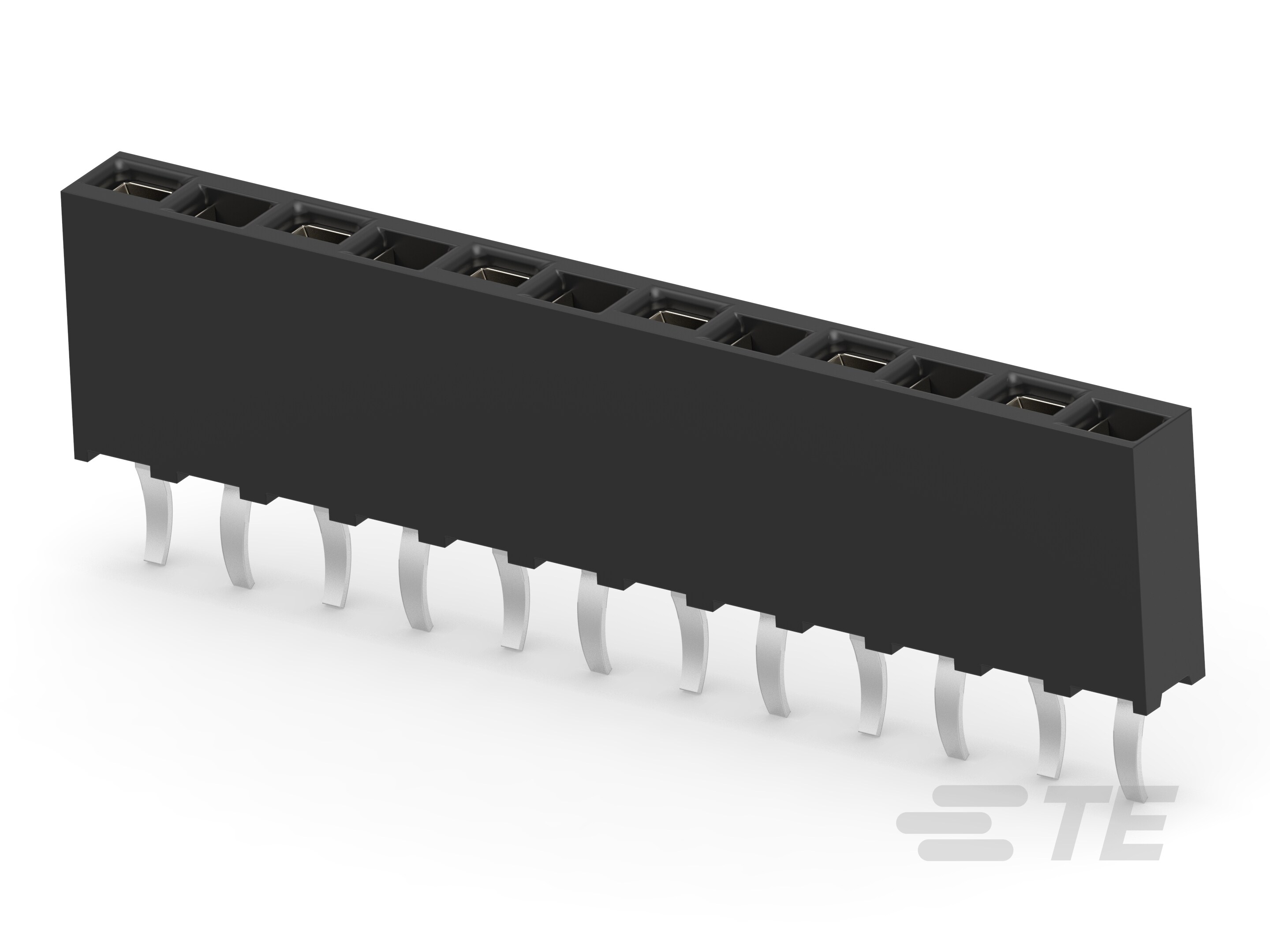 12P HV100 REC CON. TE, 7.0MM-1-215297-2