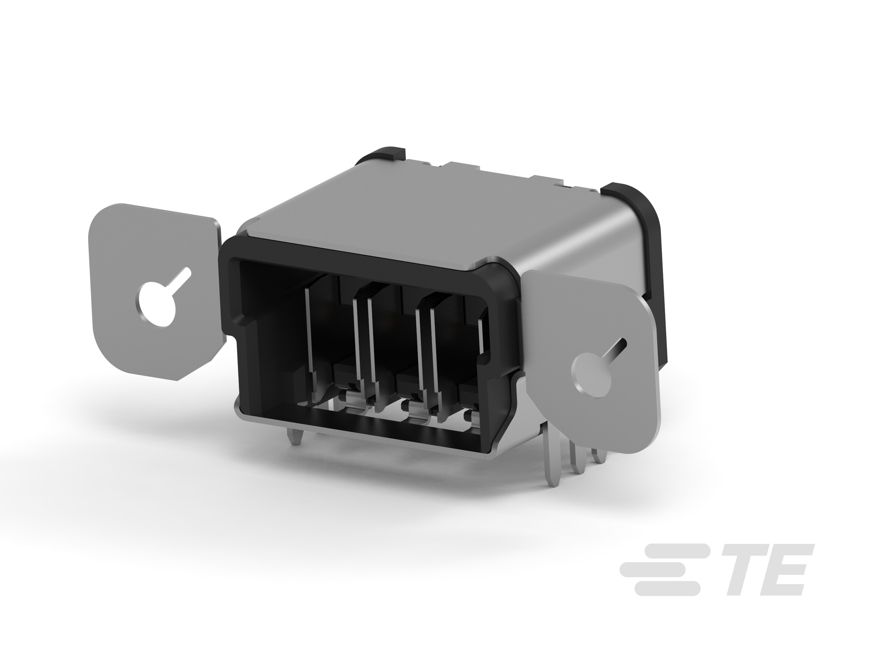 3 PORT SMT QSL RECPT W/FLANGE,-1274824-2