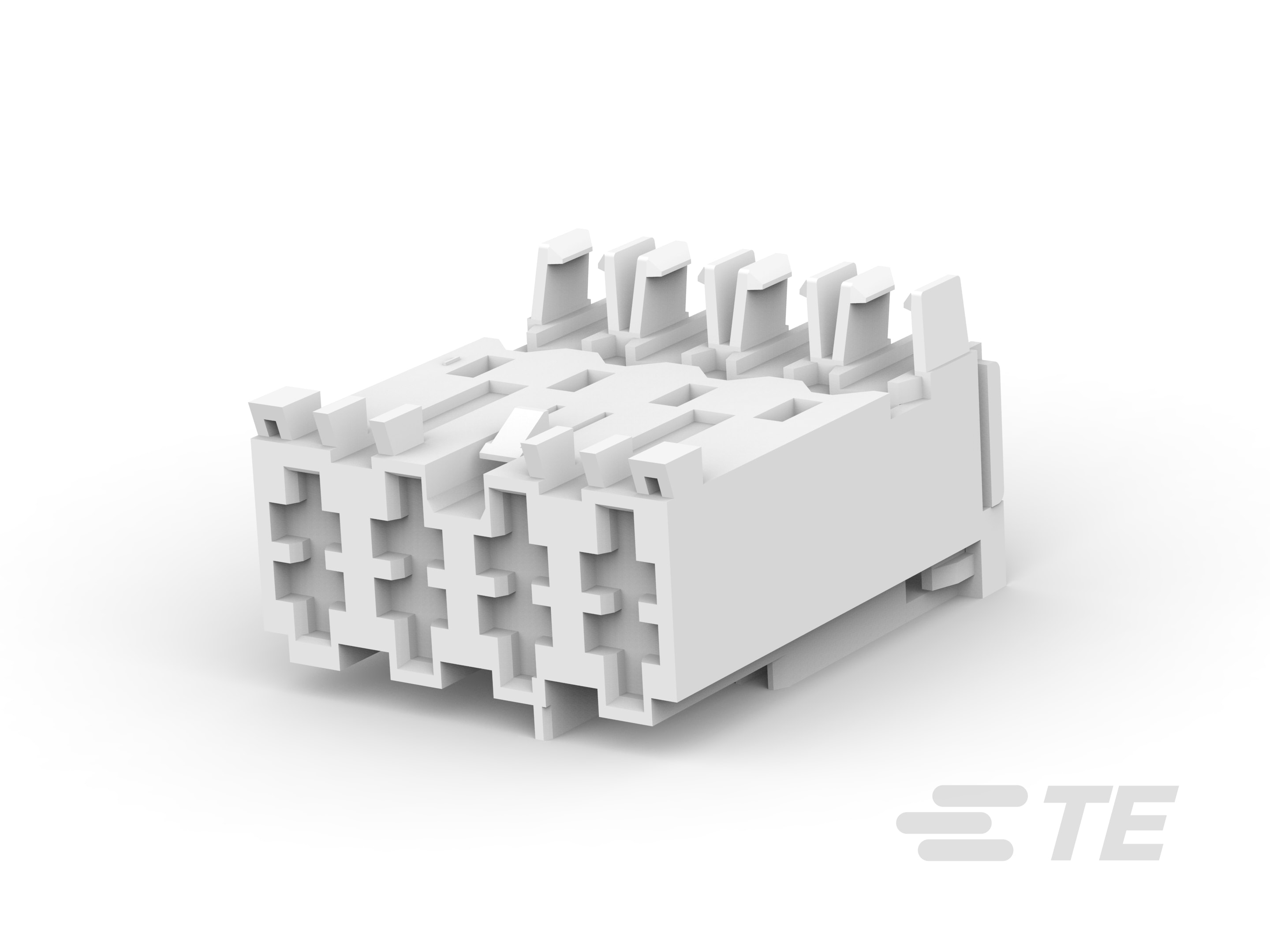 AMP MONO-SHAPE TAB CONN  4P. G-1-282004-2