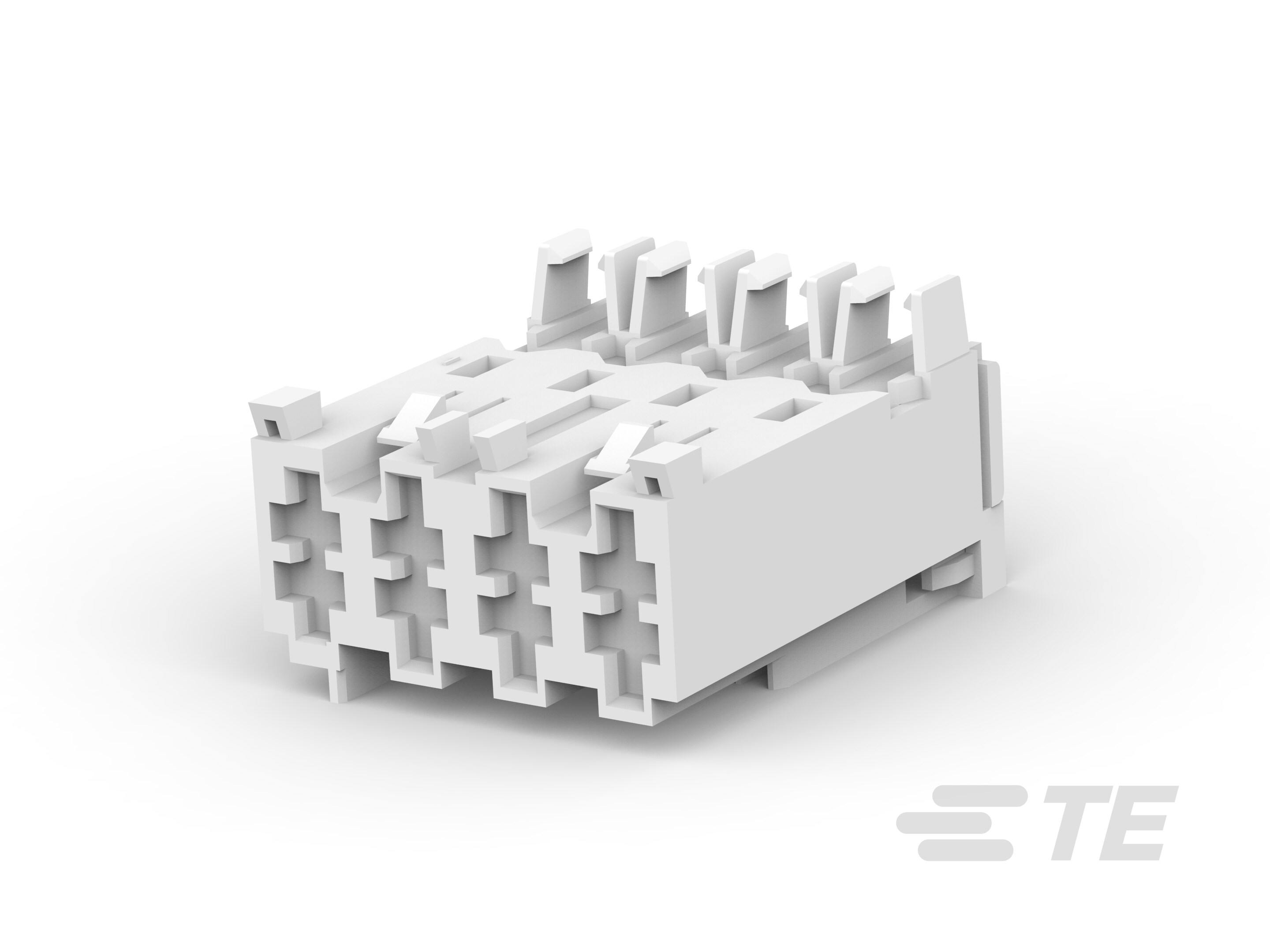 AMP MONO-SHAPE TAB CONN  4P. G-1-282004-3