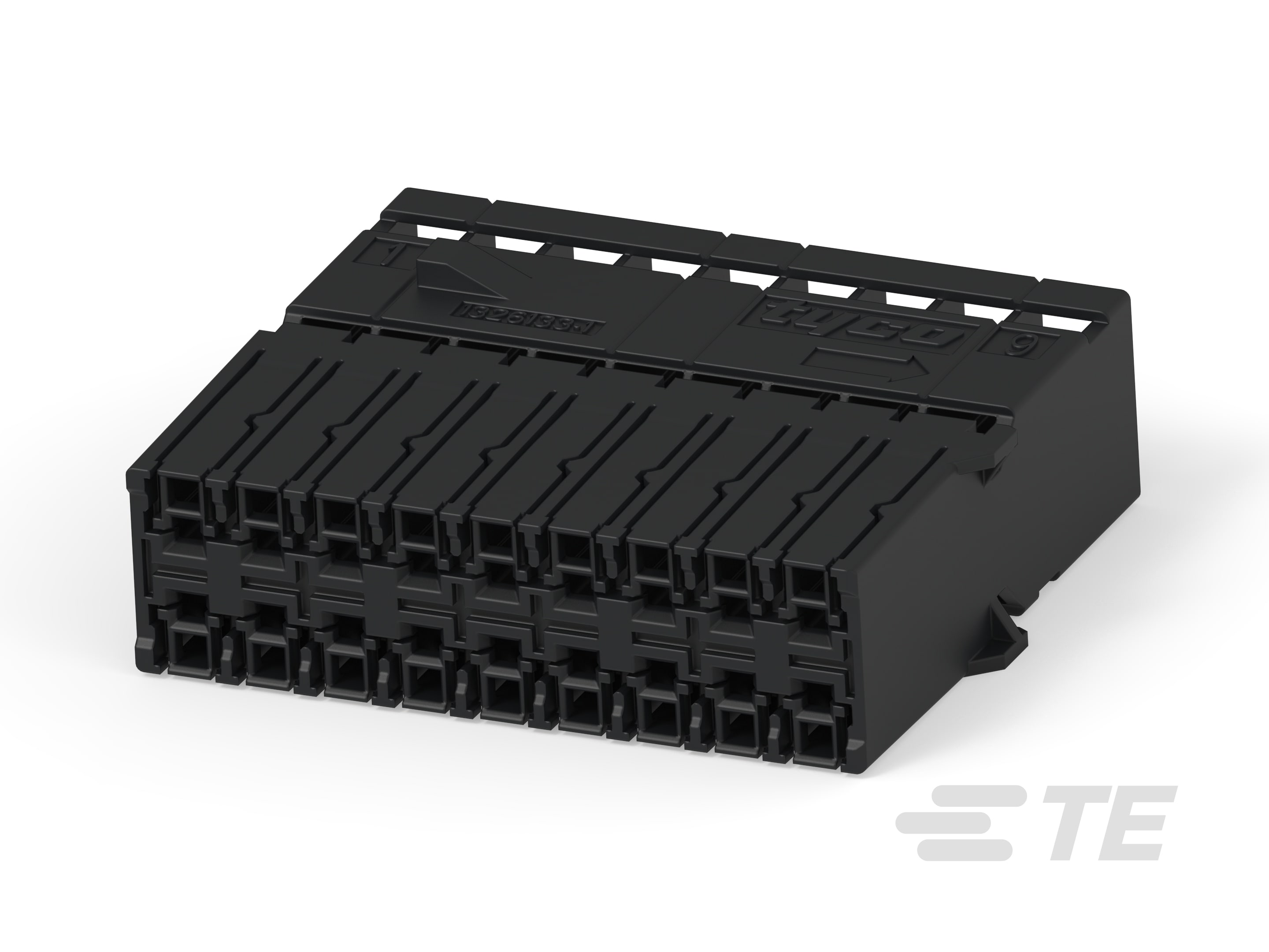 RECEPTACLE HOUSING, 18 POSITIO-1326133-1