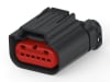1 X 6 SEALED CONNECTOR ASSY FOR ANGLED W