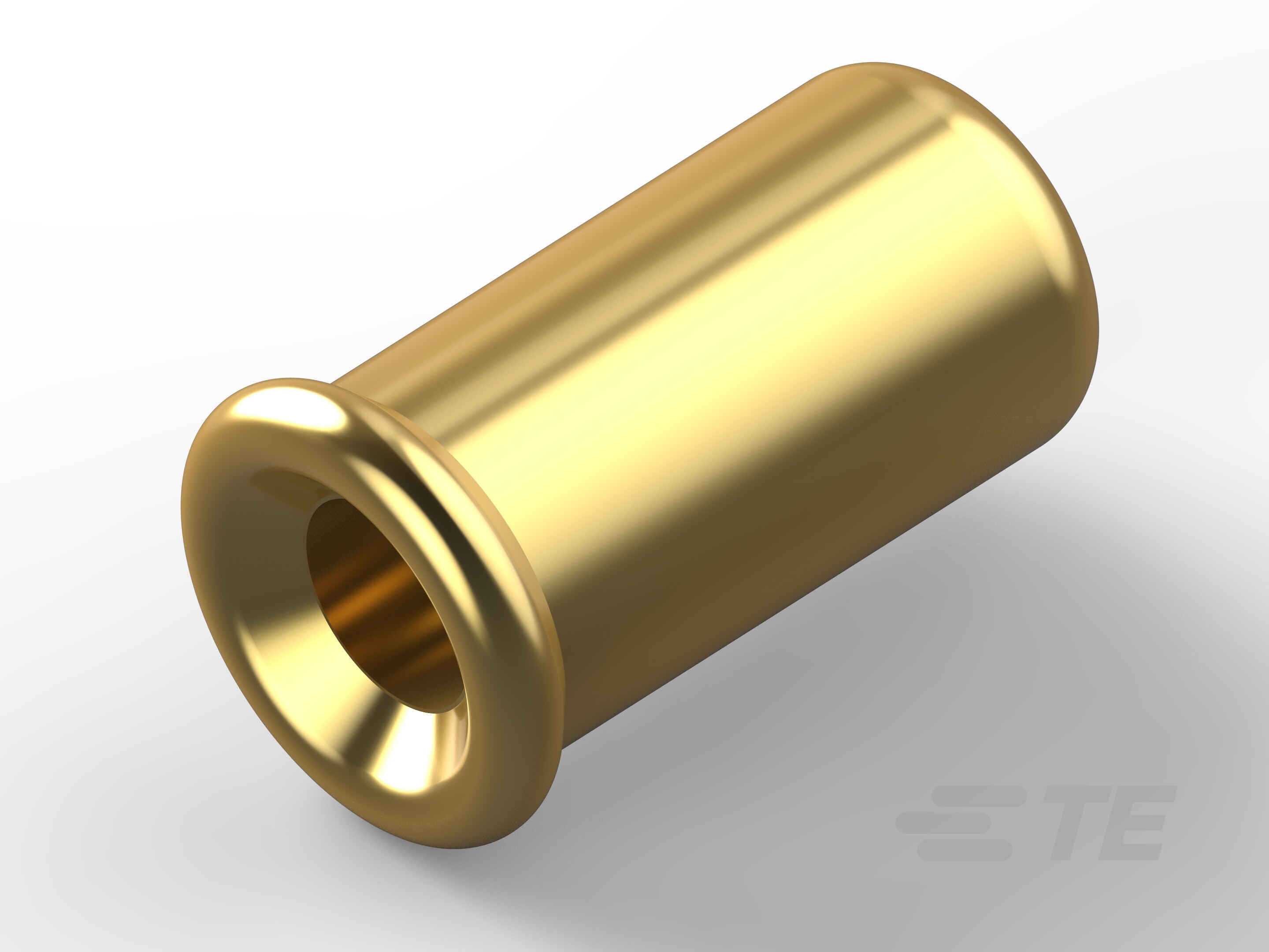 Miniature Spring Sockets: Open Bottom, Beryllium Copper, 6.5A-CAT-377-MSSOB4
