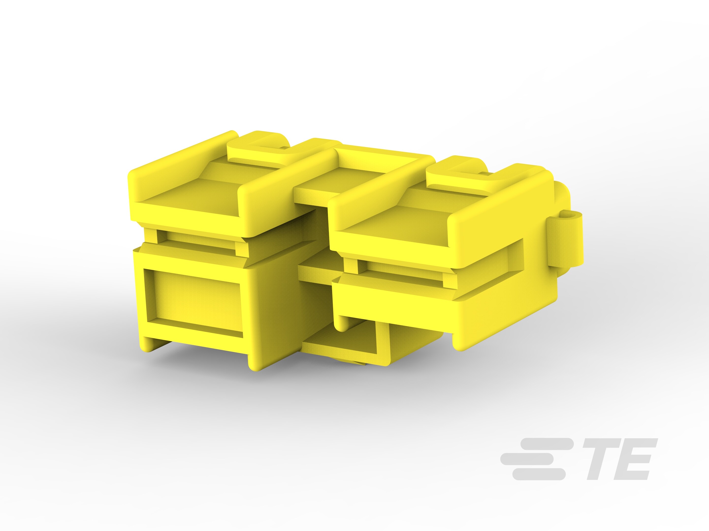 FF HSG 2P NYLON YELLOW FOR HID2-1337246-1
