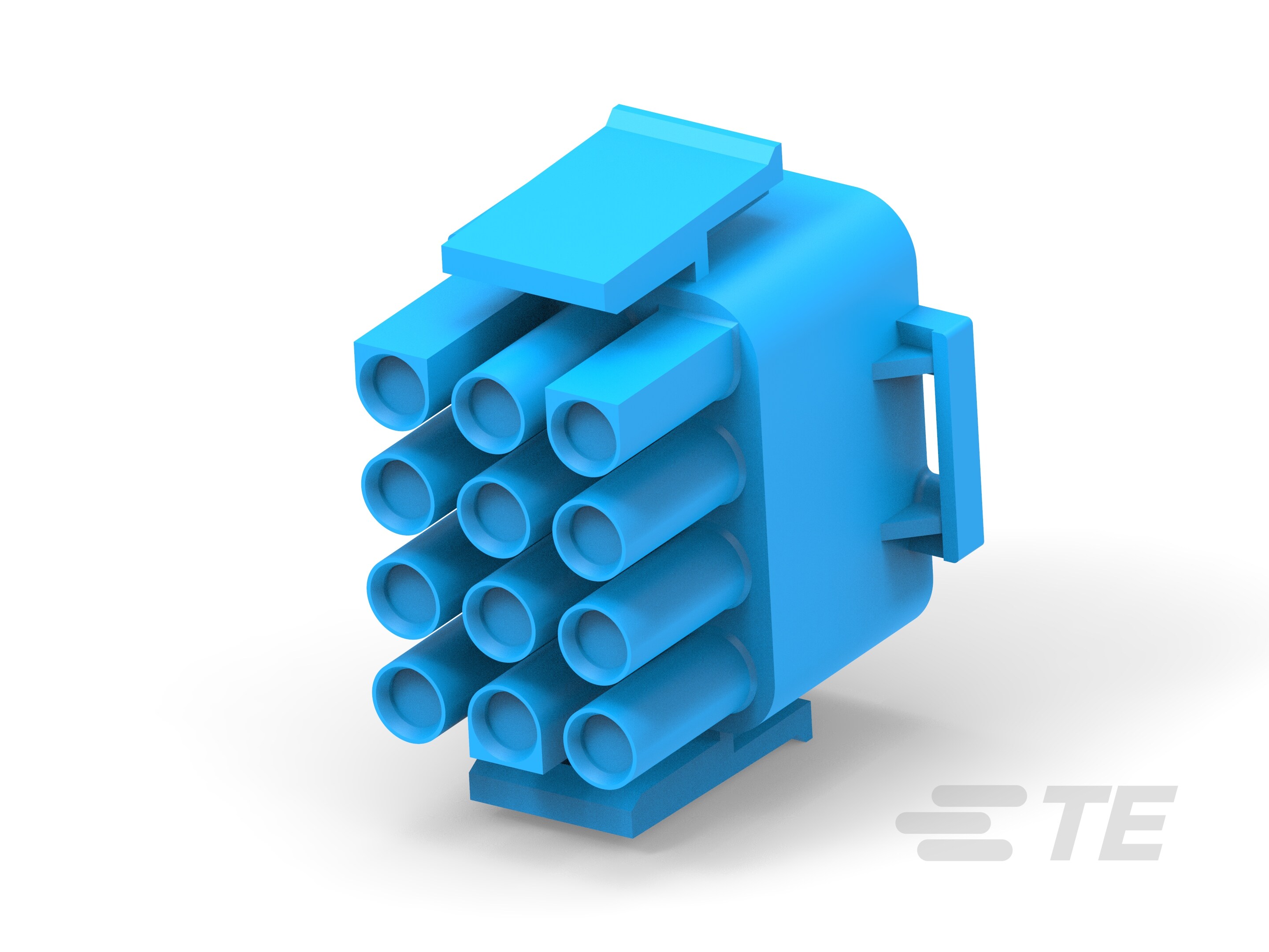 12P UMNL V0 PLUG HSG BLUE-1-350735-6